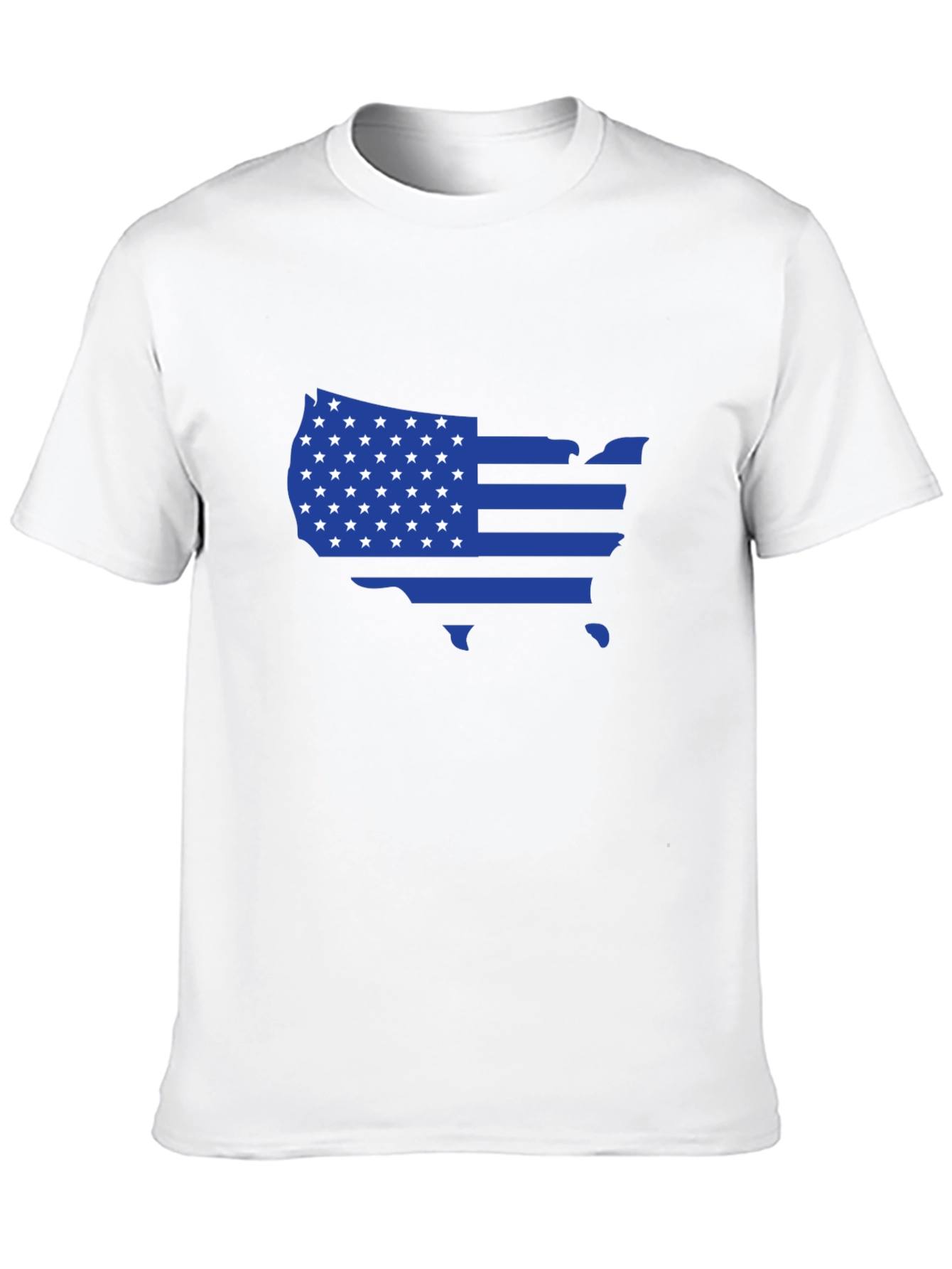 USA Flag Map Graphic T-Shirt - 10