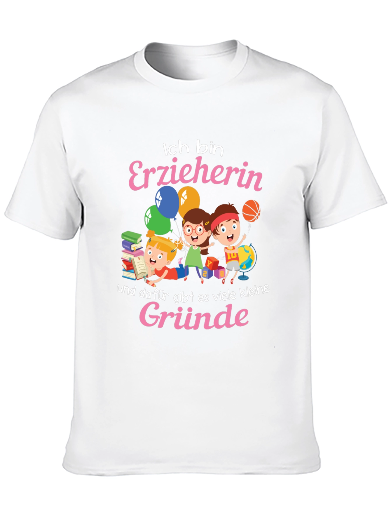 Black Teacher Appreciation T-Shirt - Ich Bin Erzieherin view 10