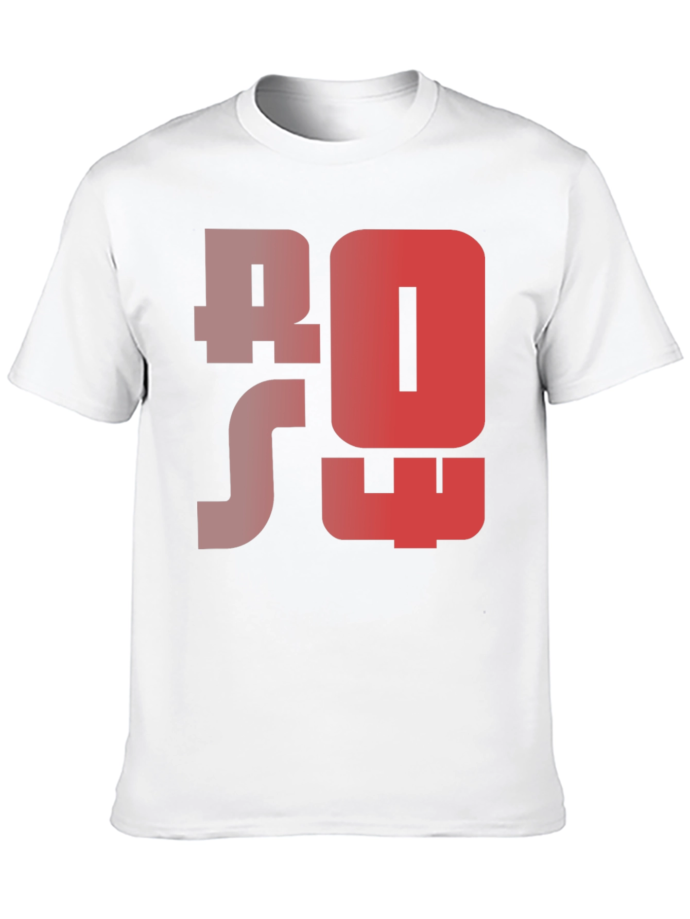 Black ROS T-Shirt - Unique Graphic Tee view 10