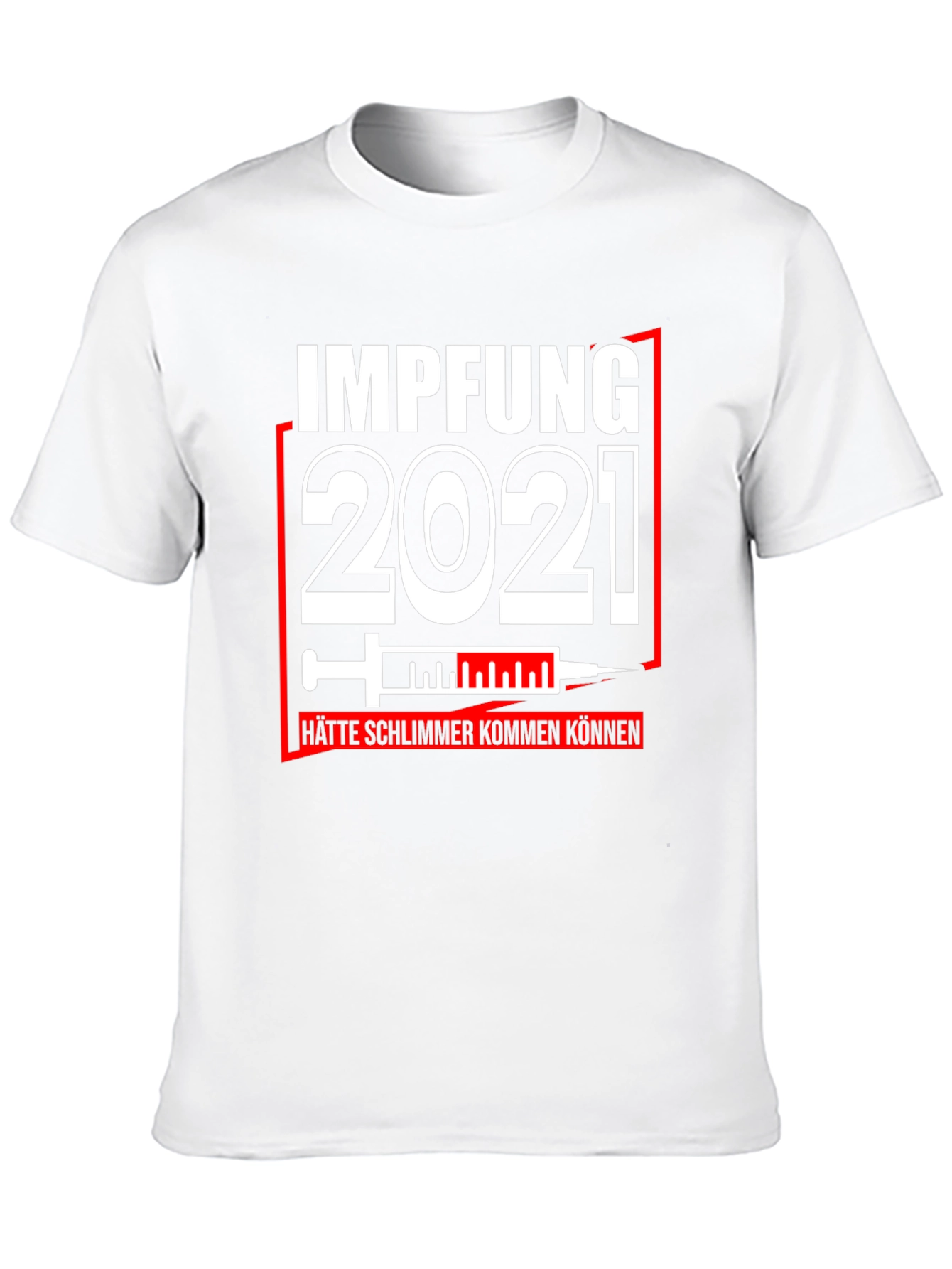 Black Impfung 2021 Graphic Tee - Vaccine Humor T-Shirt view 10