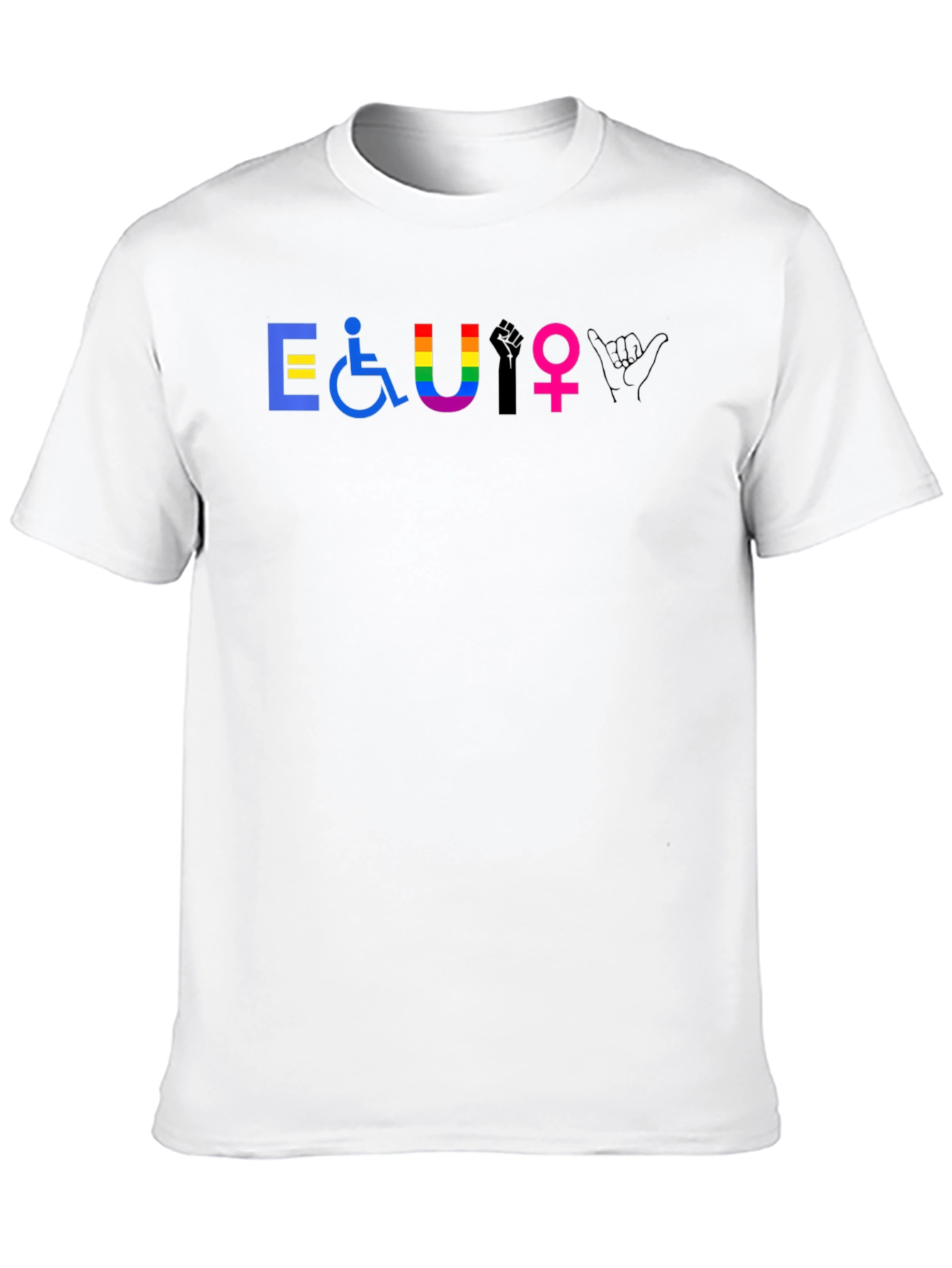 Equality Symbol T-Shirt LGBTQ+ Empowerment Tee - 10