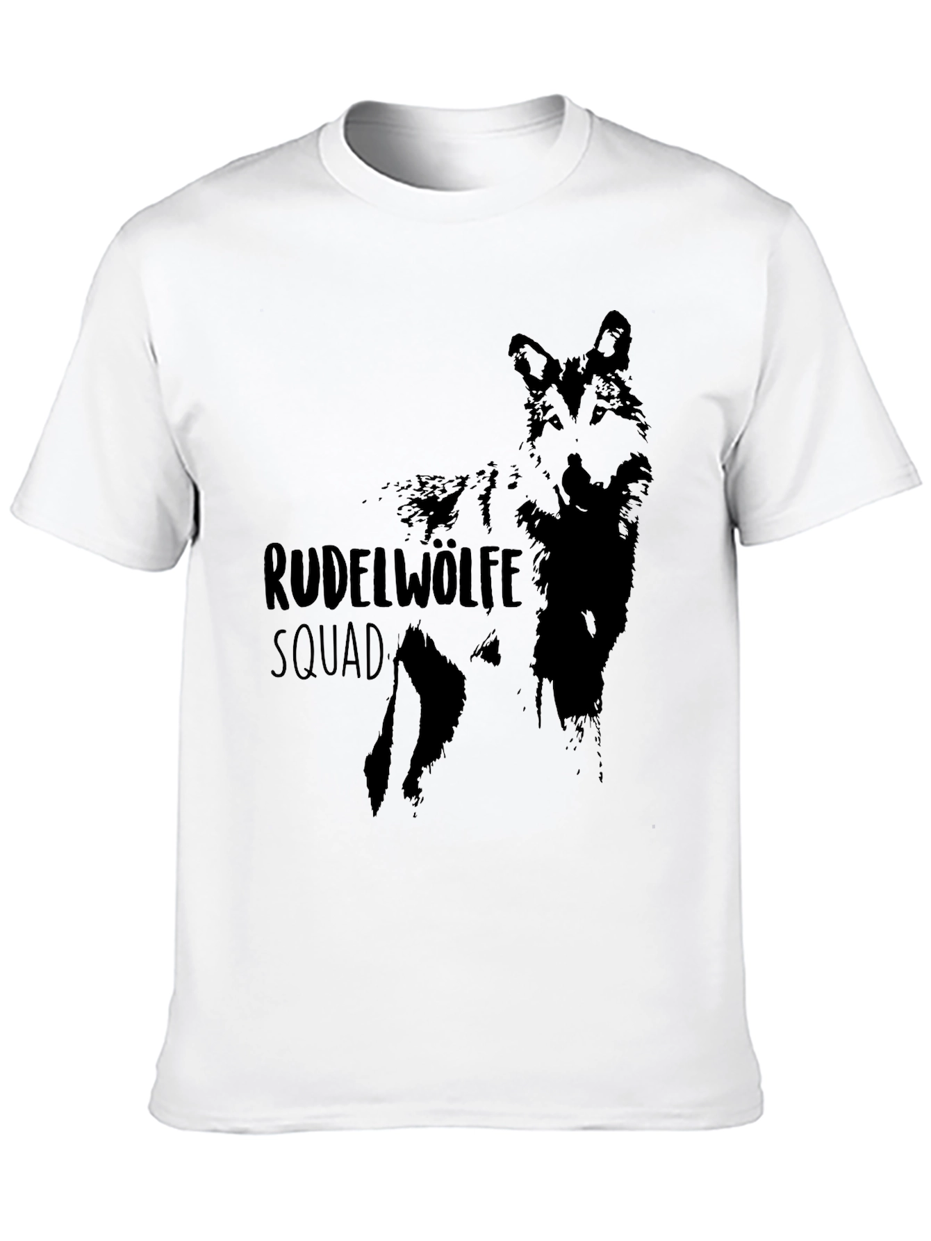 Black Rudelwölfe Squad Black T-Shirt view 10