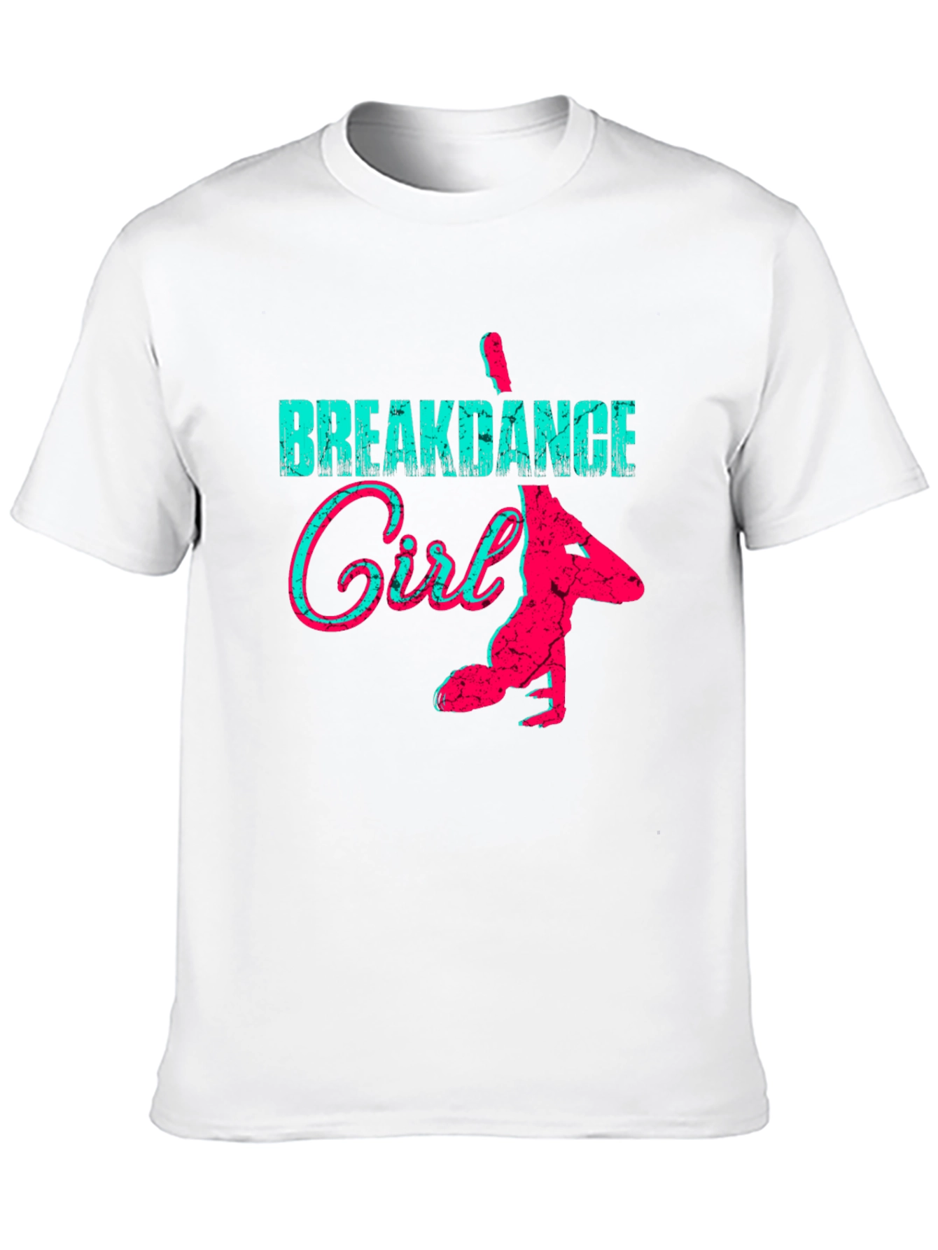 Black Breakdance Girl Graphic Tee - Cool Style view 10