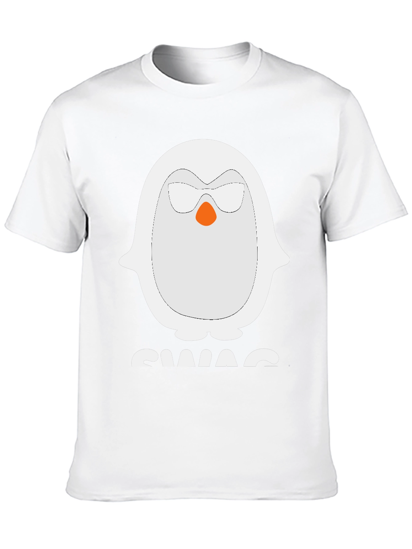 Black Cool Penguin Swag T-Shirt view 10
