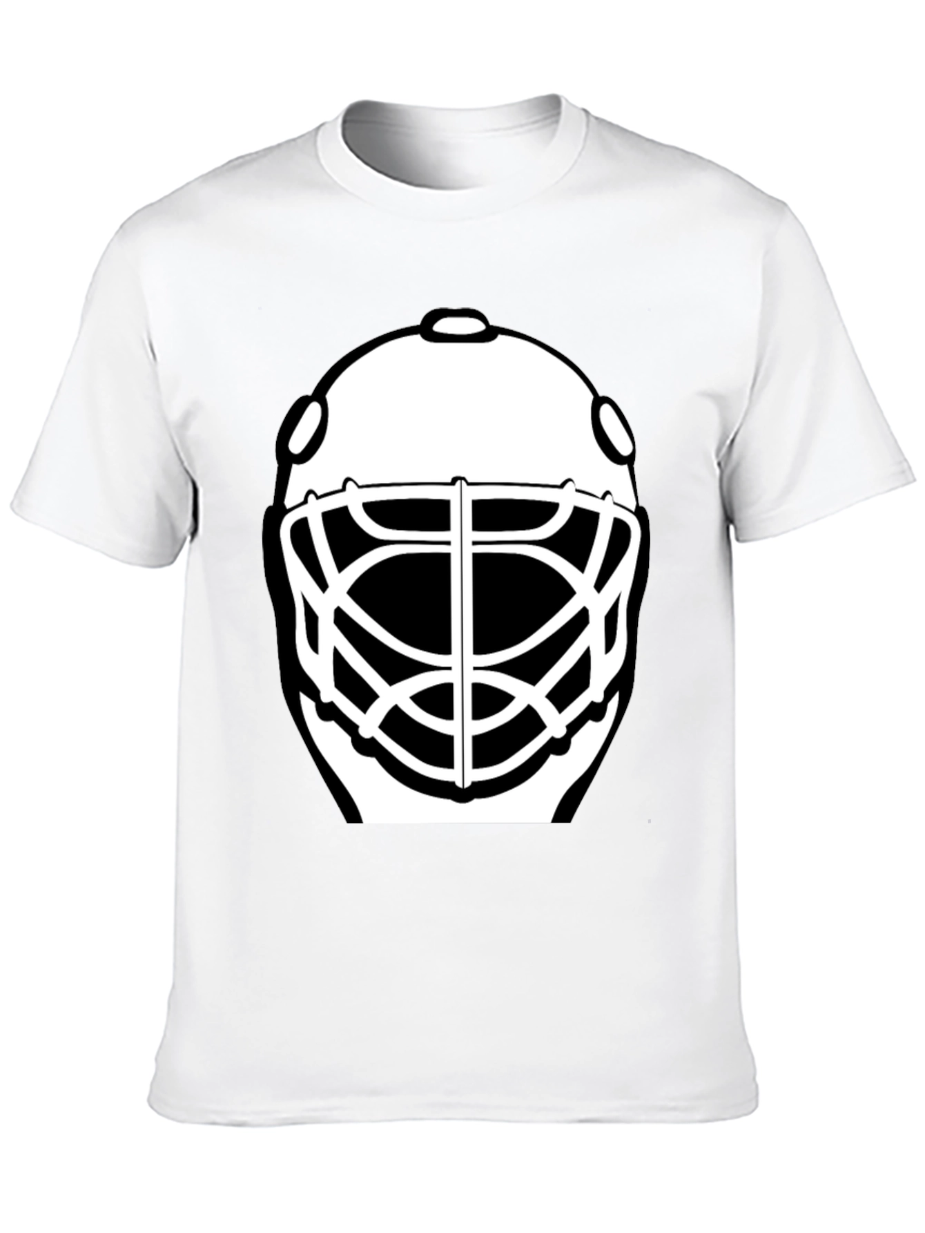 Hockey Goalie Mask Graphic T-Shirt - 10
