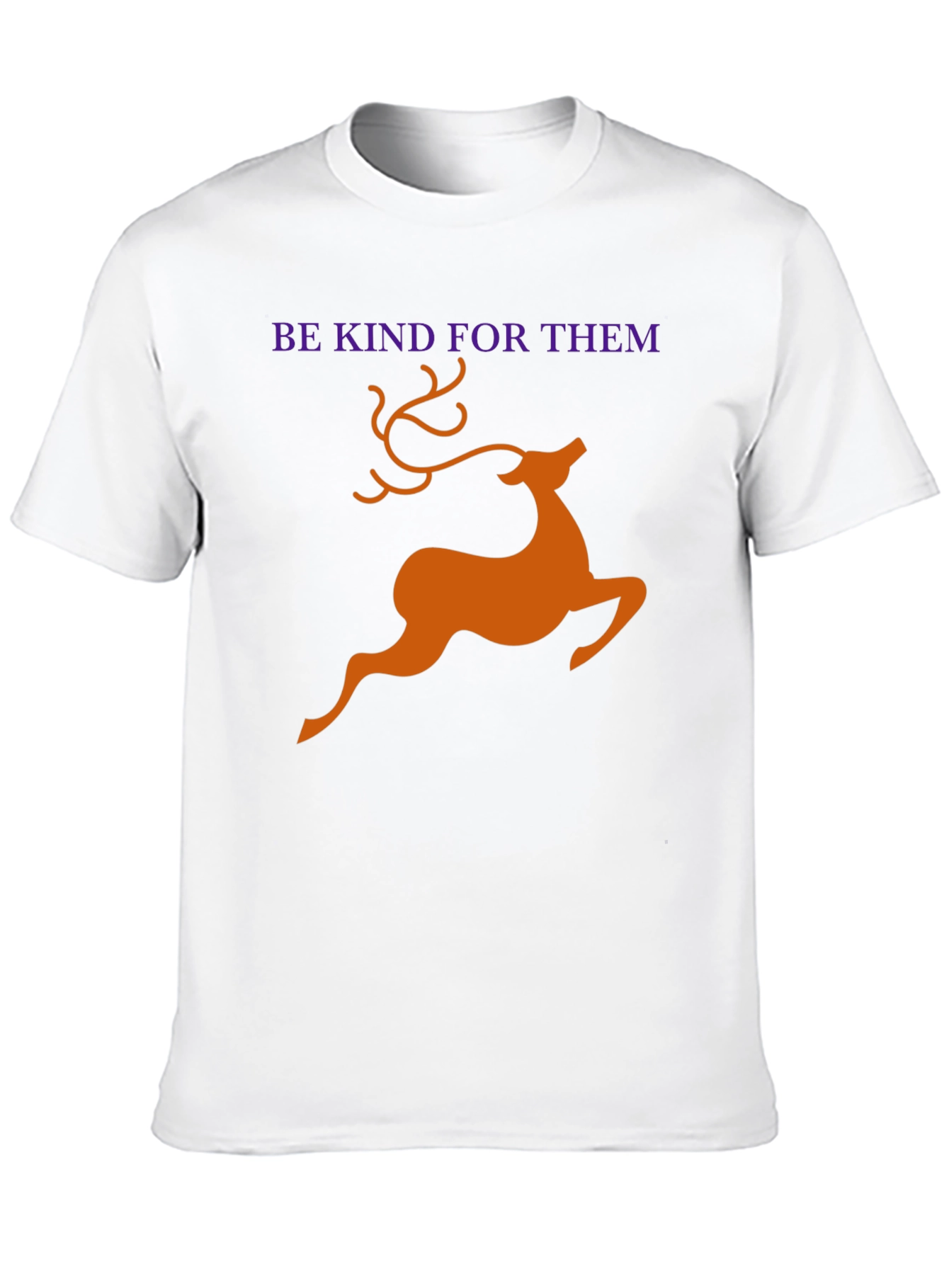 Black Be Kind For Them Deer Graphic T-Shirt view 10