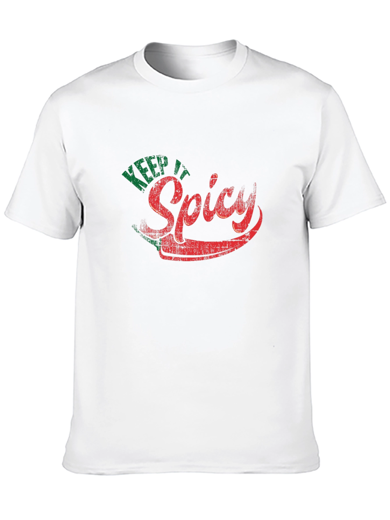 Keep It Spicy Graphic Tee - Cool Chili Pepper Design - 10