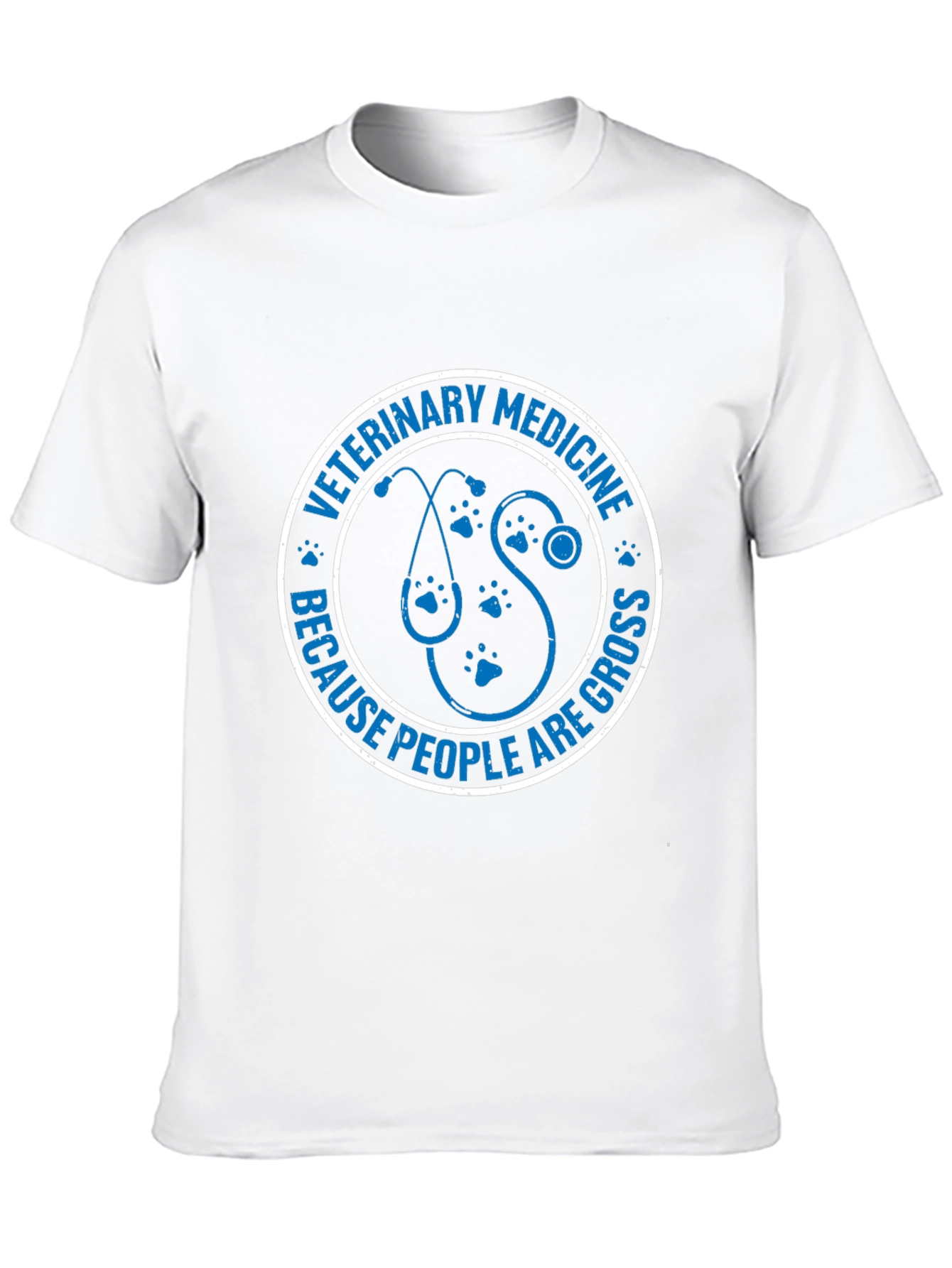 Black Veterinary Medicine T-Shirt - People Are Gross view 10