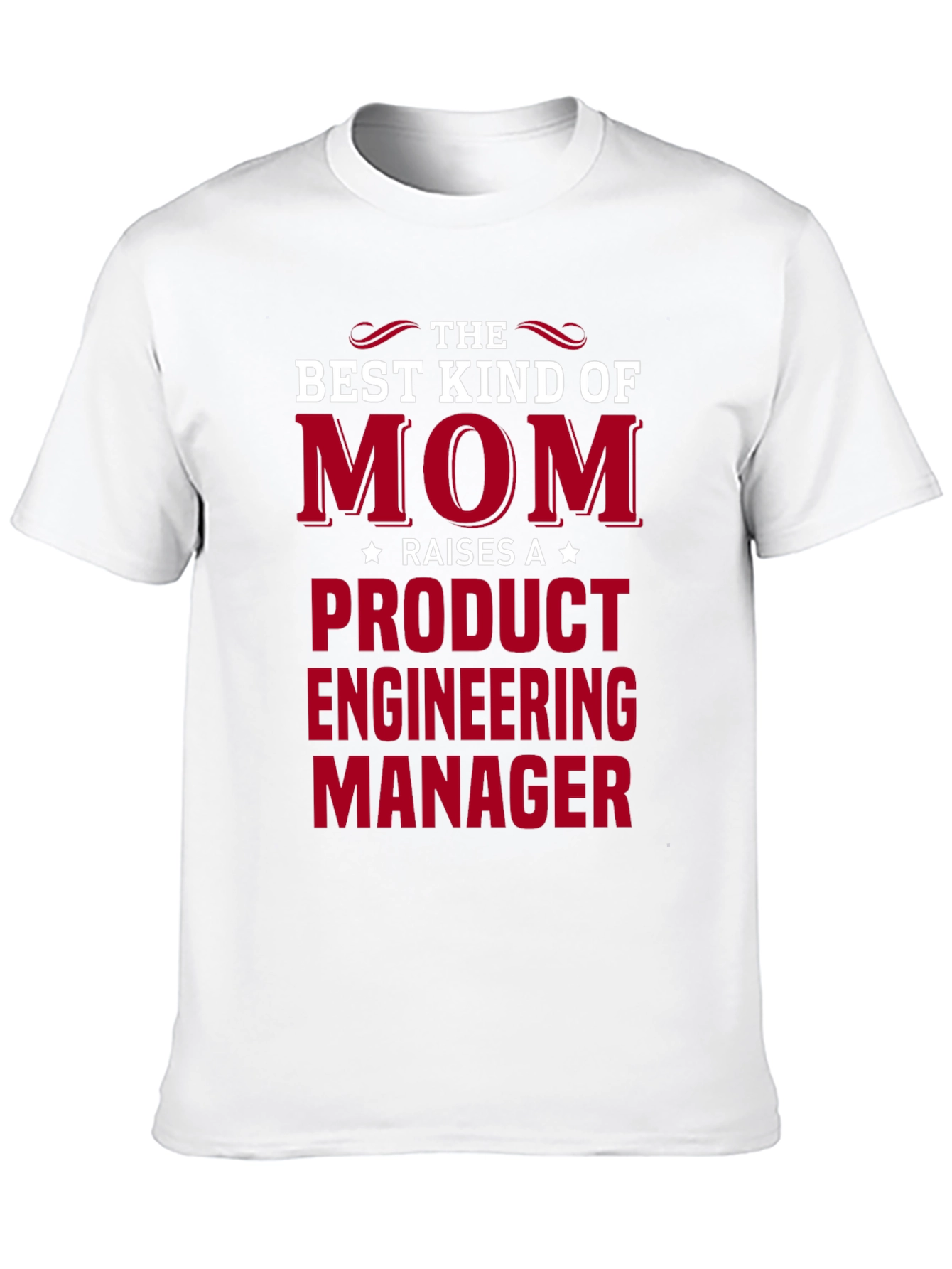 Black Best Kind of Mom Product Engineering Manager T-Shirt view 10