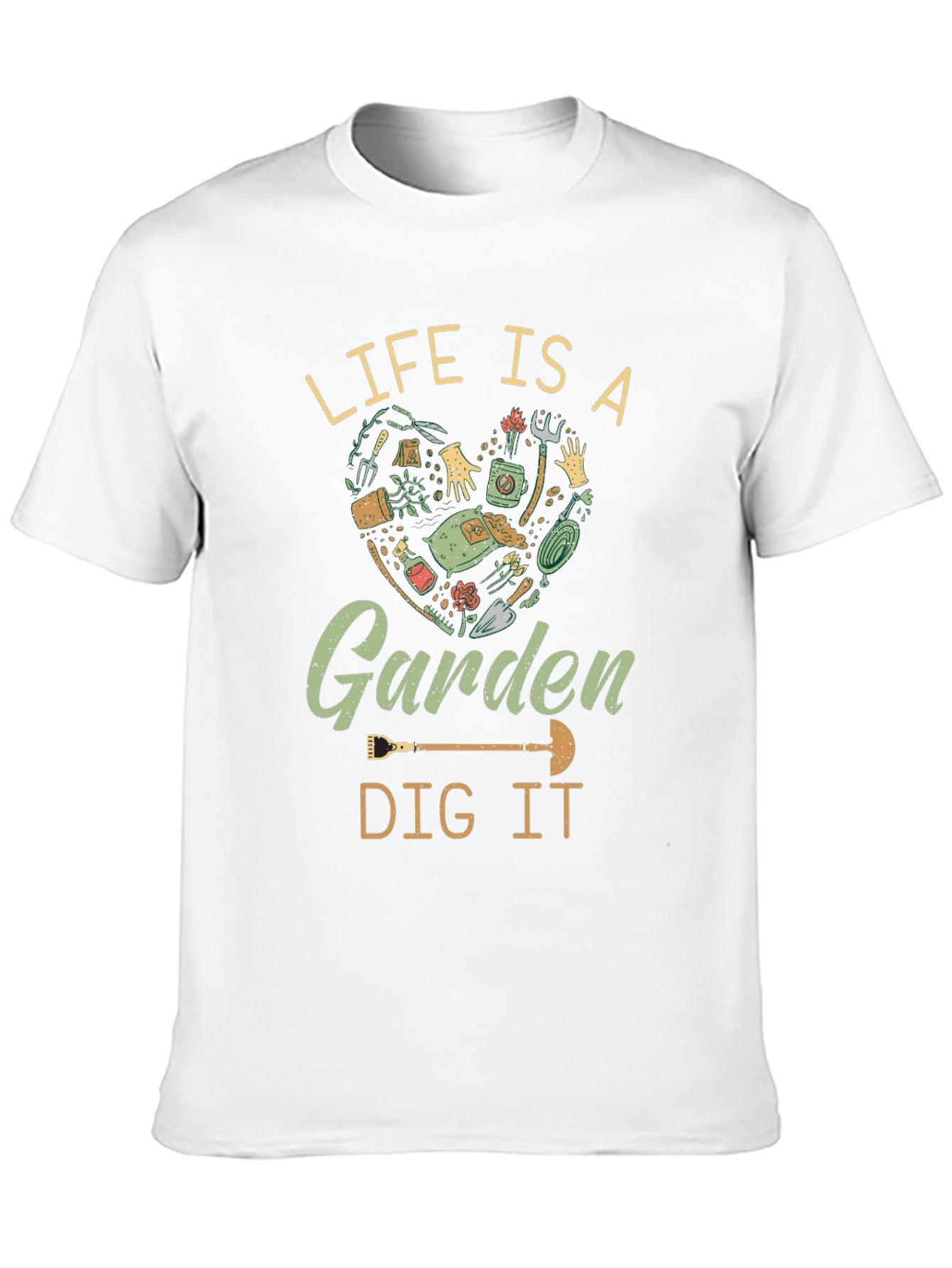 Black Life is a Garden T-Shirt - Dig It! view 10