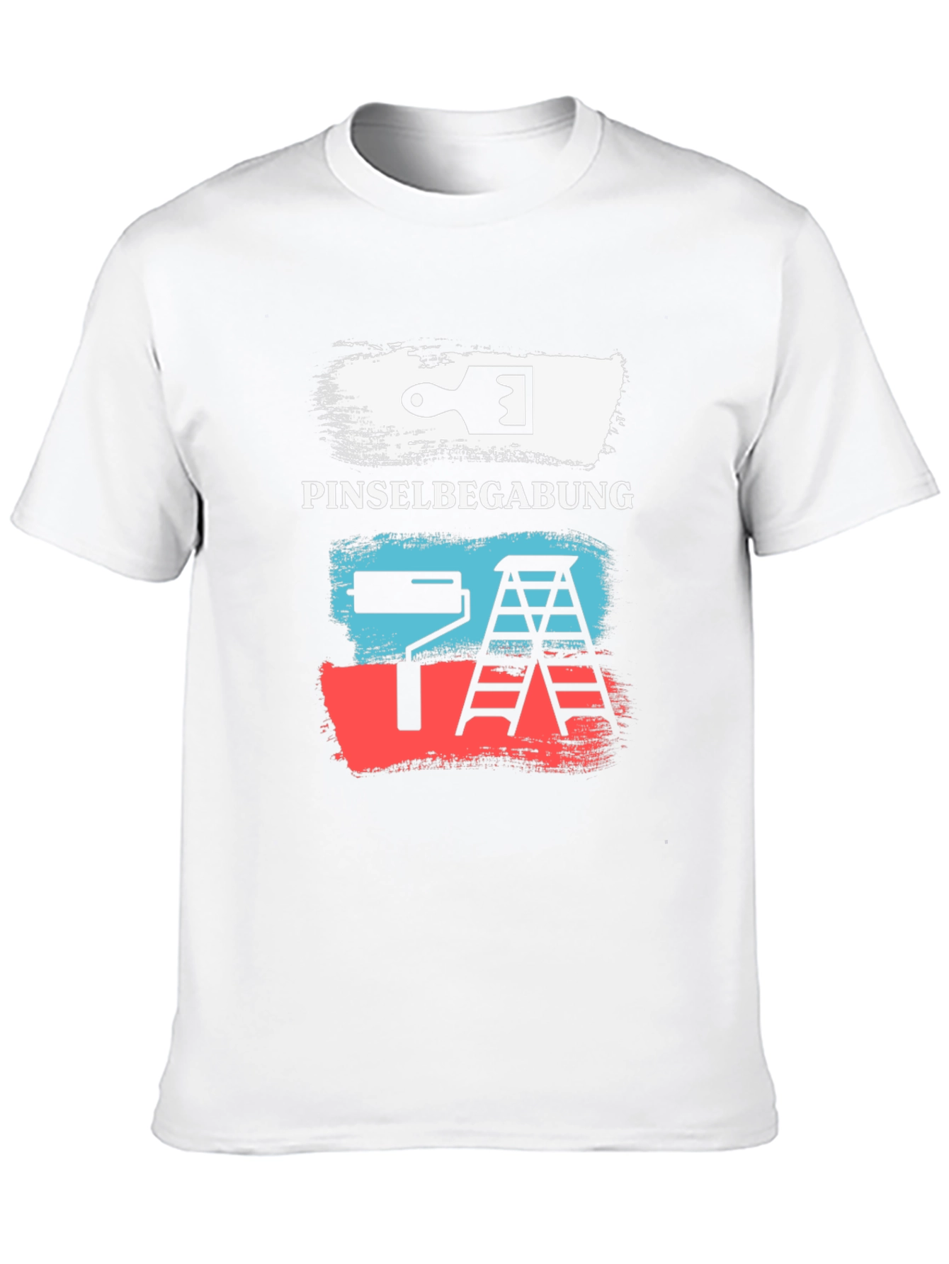 Black Pinselbegabung Painting T-Shirt view 10