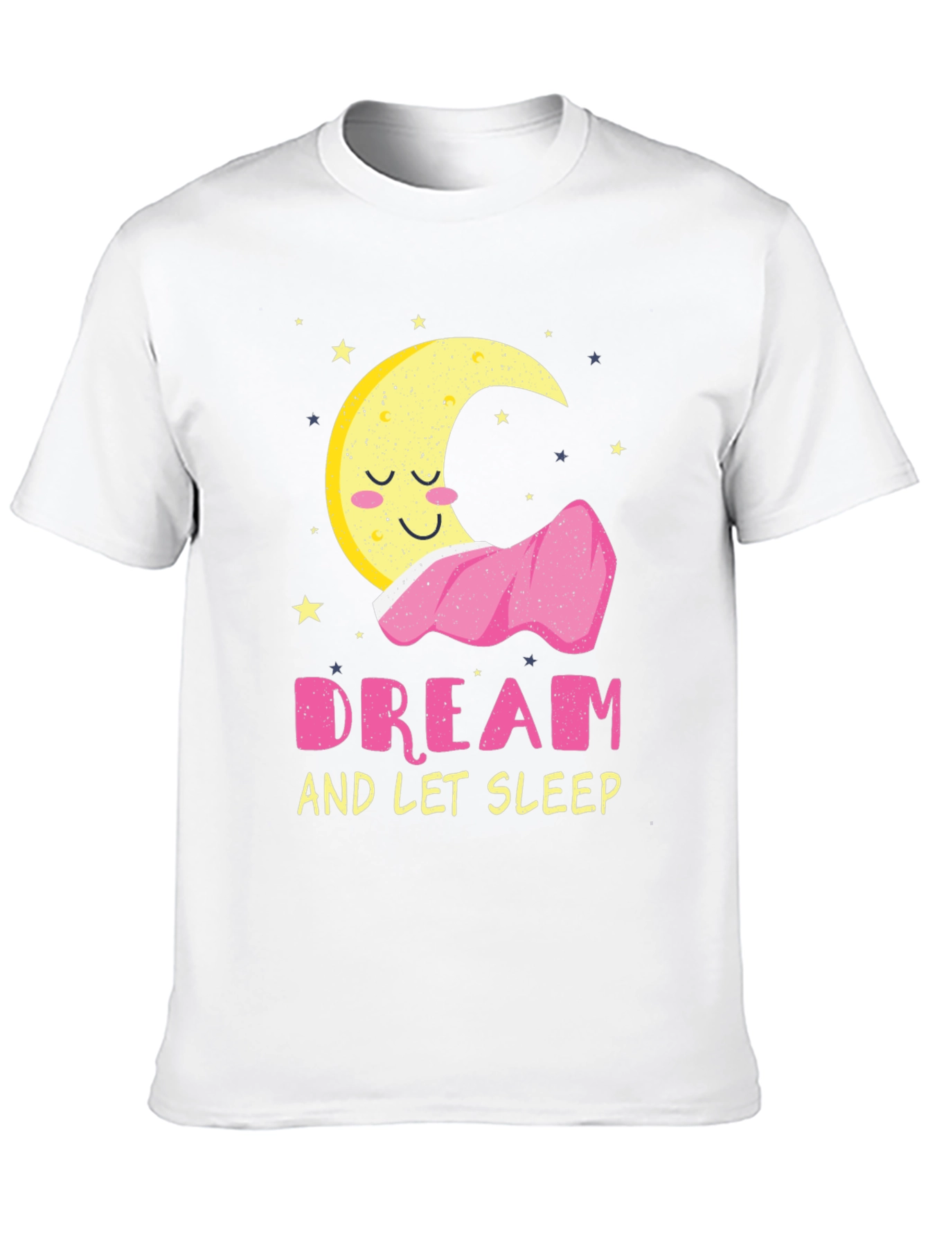 Black Dream and Let Sleep Graphic Tee - Soft Cotton Blend view 10