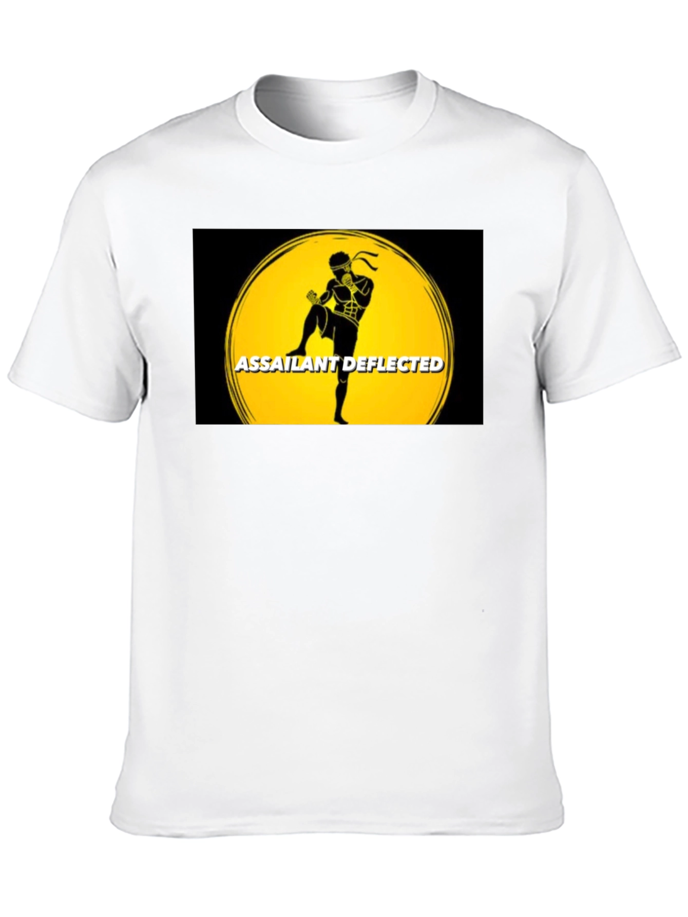 Black Assailant Deflected T-Shirt Black view 10