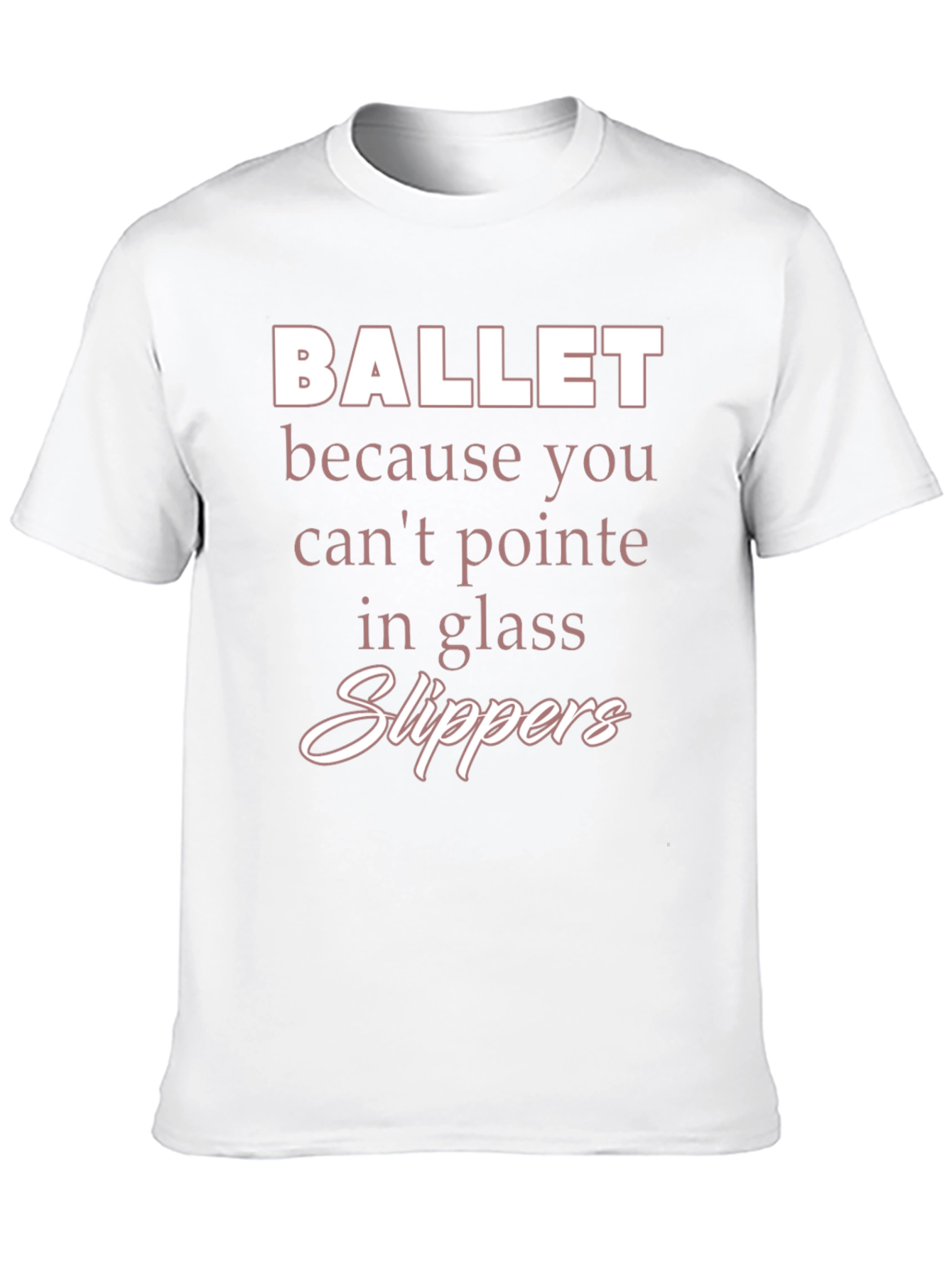 Black Ballet Slipper Graphic Tee - Dance Lover's Gift view 10