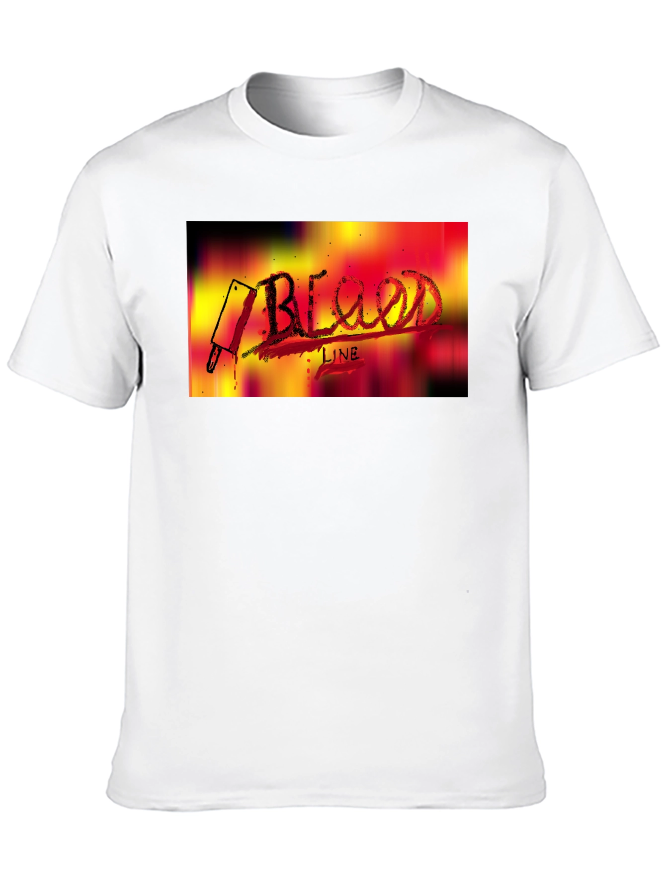 Black Bloodline T-Shirt - Edgy Graphic Tee view 10