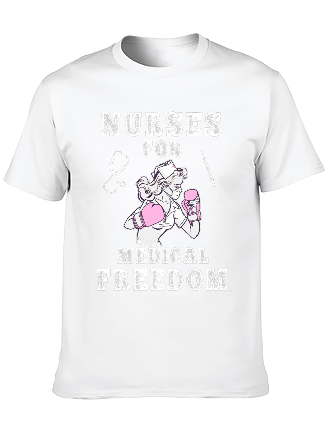 Black Nurses for Medical Freedom T-Shirt view 10