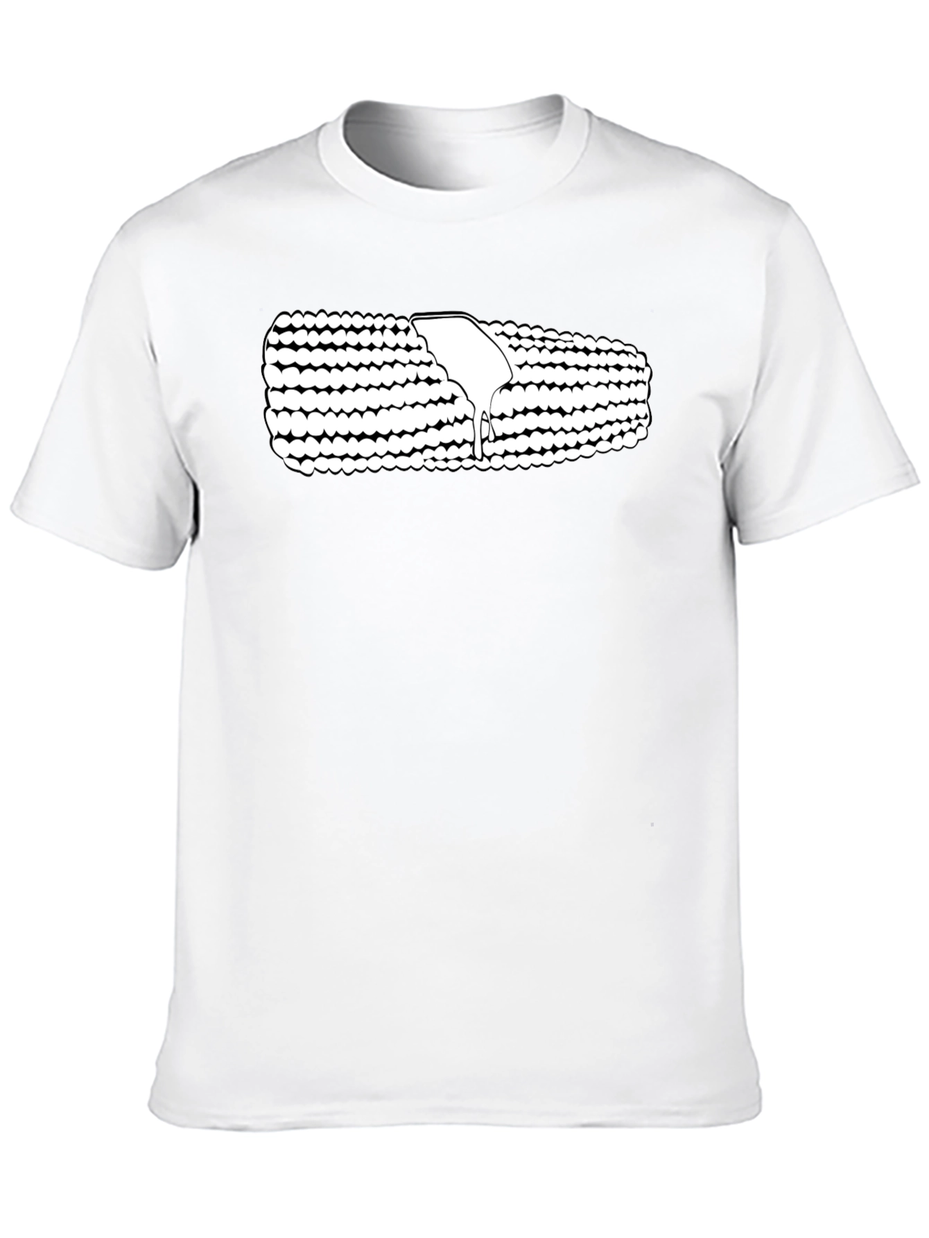 Black Corn on the Cob Graphic T-Shirt view 10