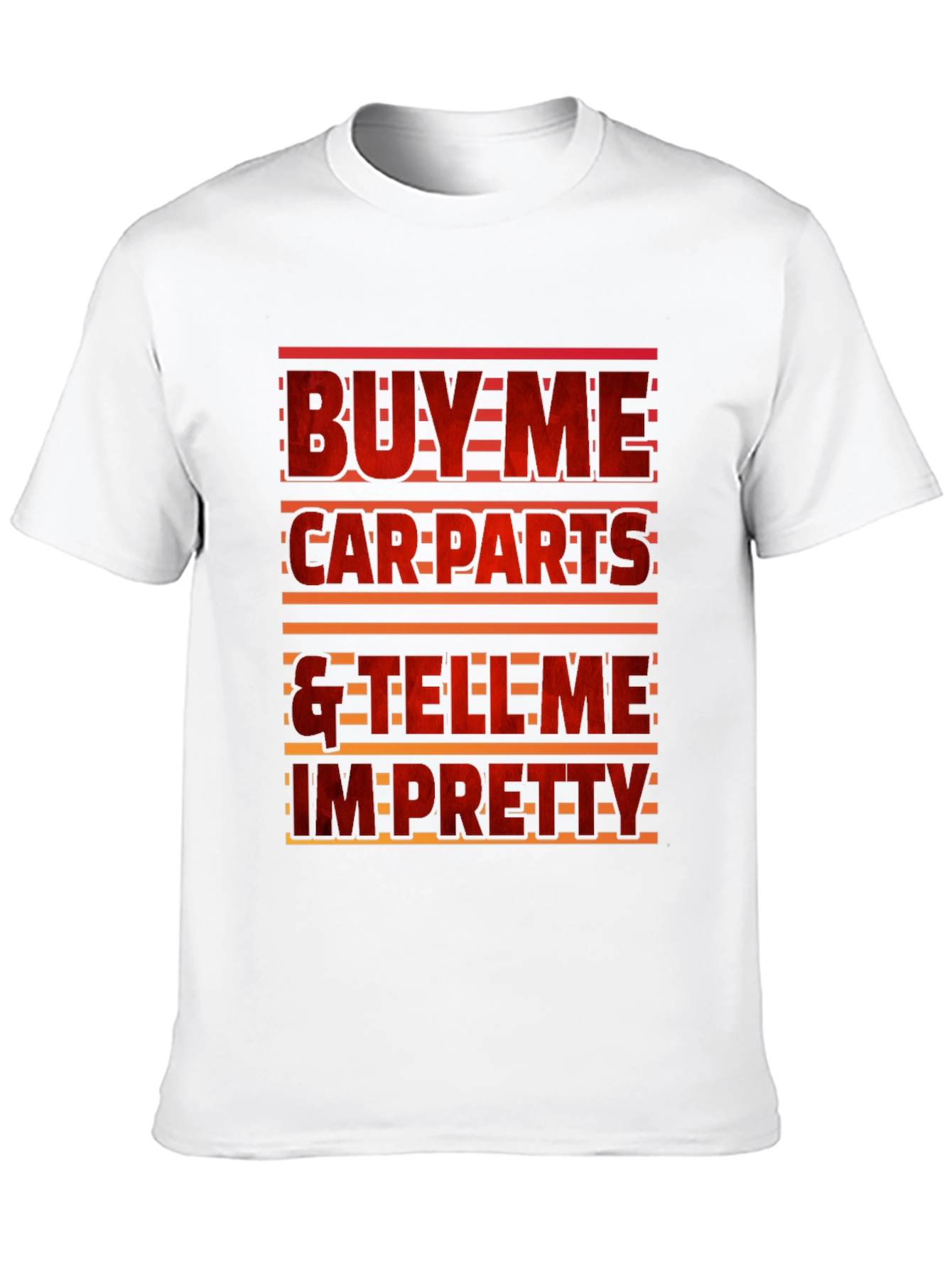 Black Buy Me Car Parts Funny Graphic T-Shirt view 10