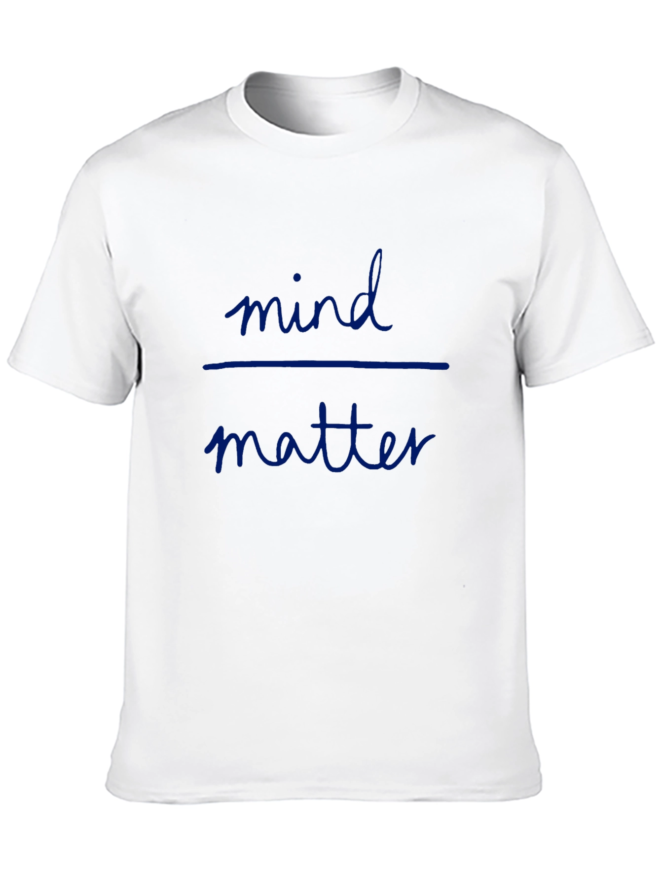 Black Mind Over Matter Graphic Tee - Cool Casual Style view 10
