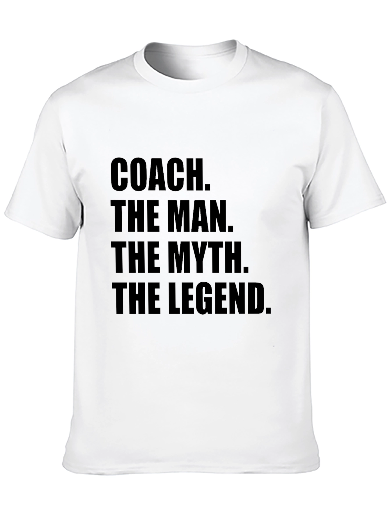 Black Coach The Man The Myth The Legend Graphic T-Shirt view 10
