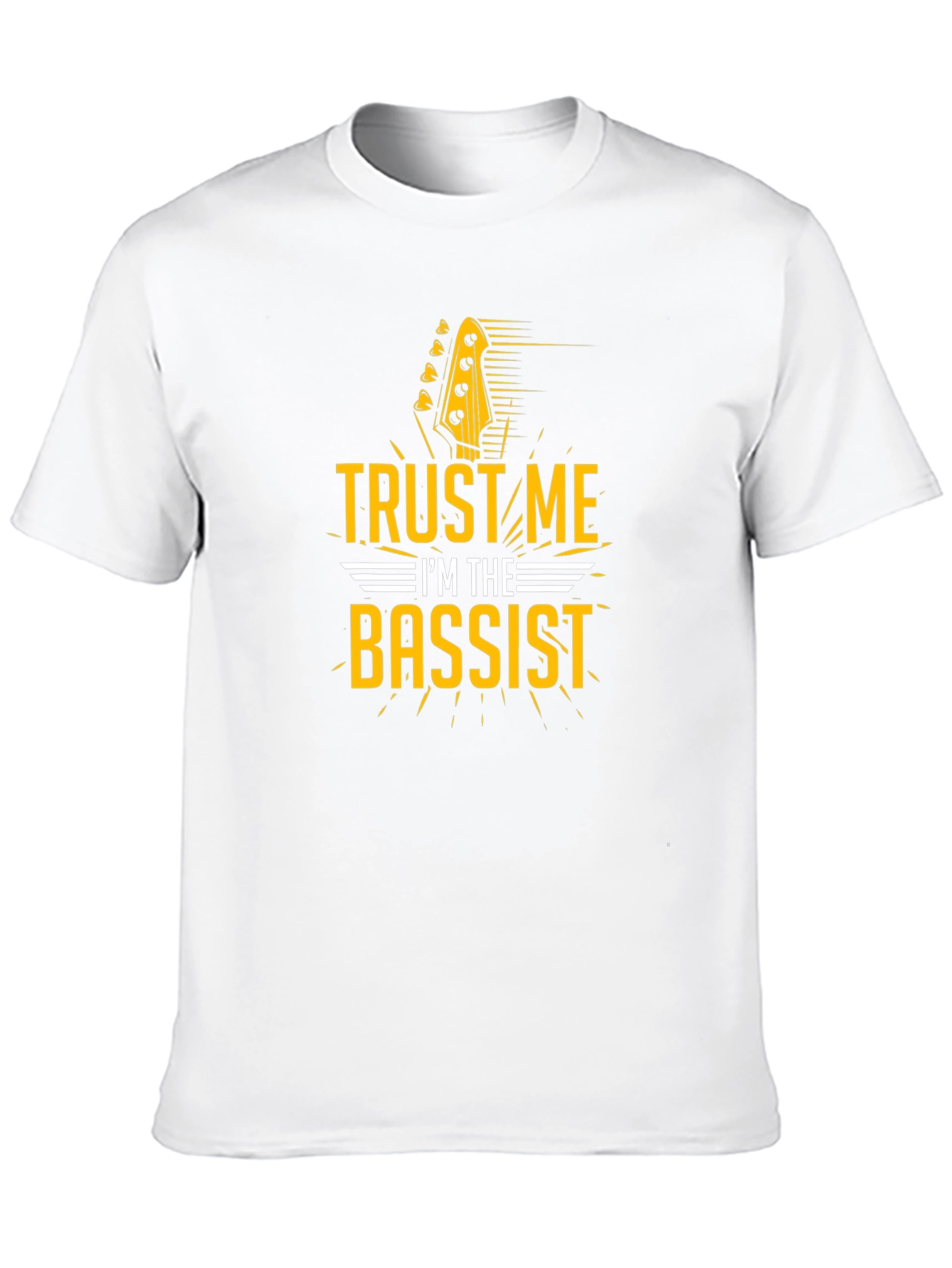 Black Trust Me I'm The Bassist Black Graphic T-Shirt view 10