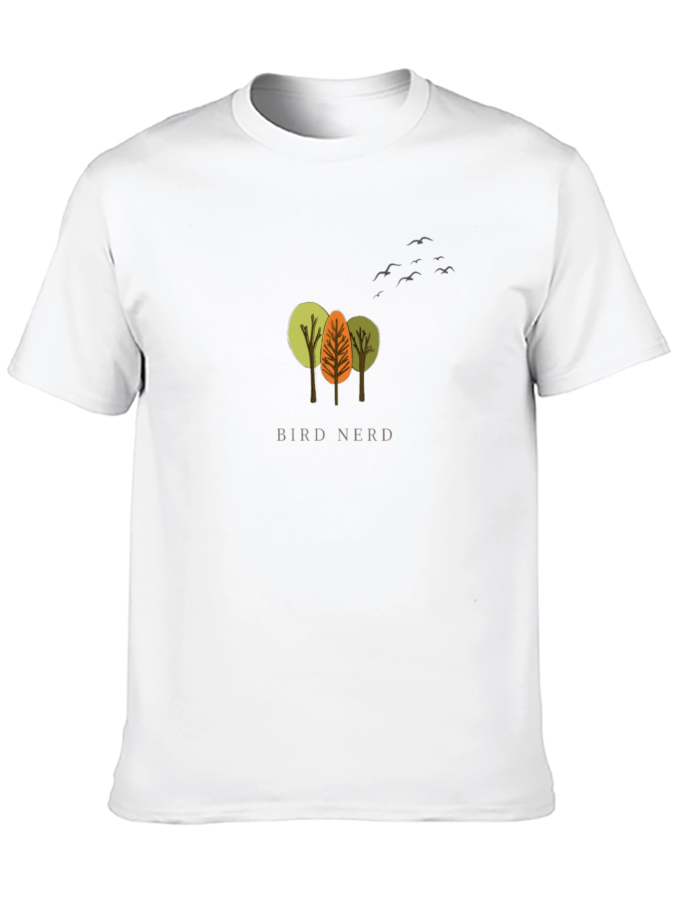 Black Bird Nerd Graphic Tee - Nature Lover's T-Shirt view 10