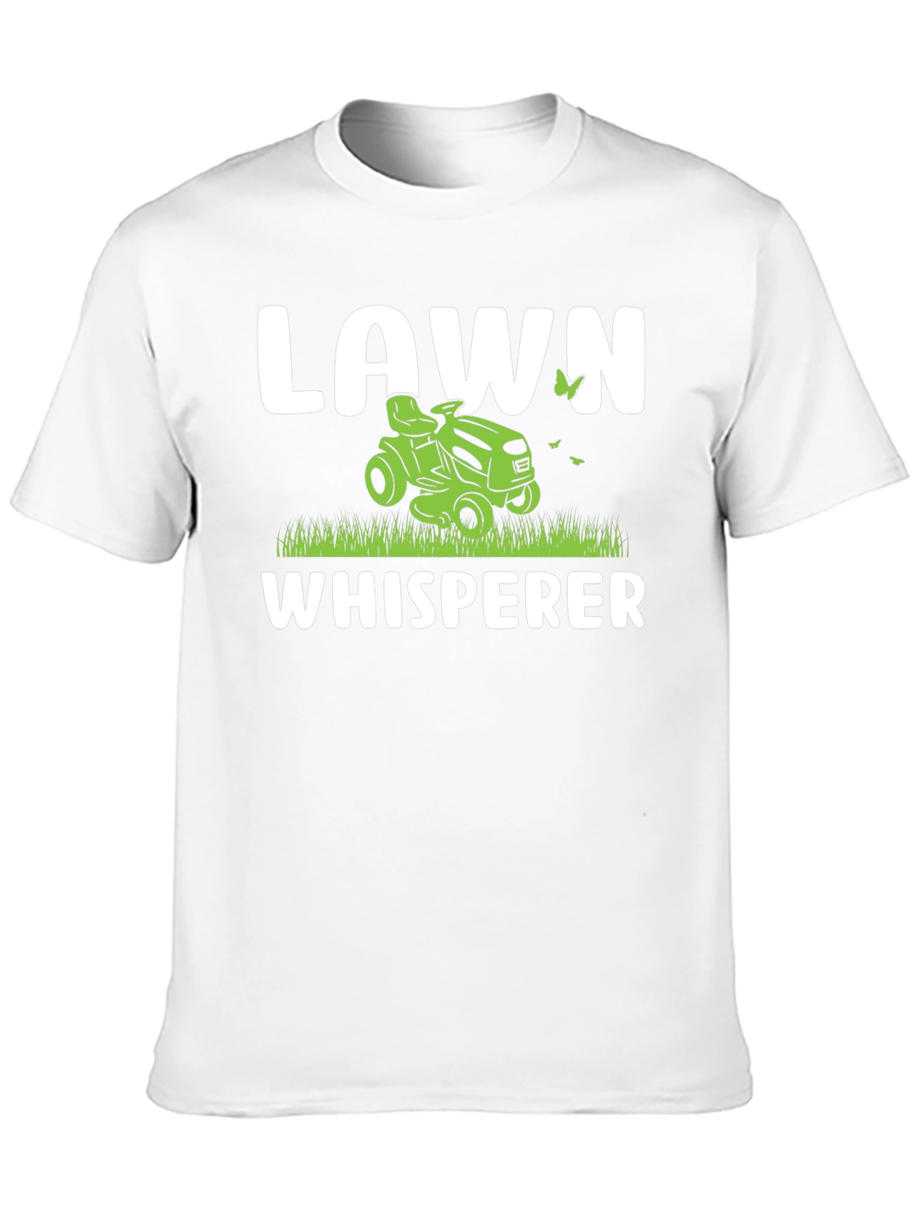 Black Lawn Whisperer Graphic Tee - Gardening Humor Shirt view 10