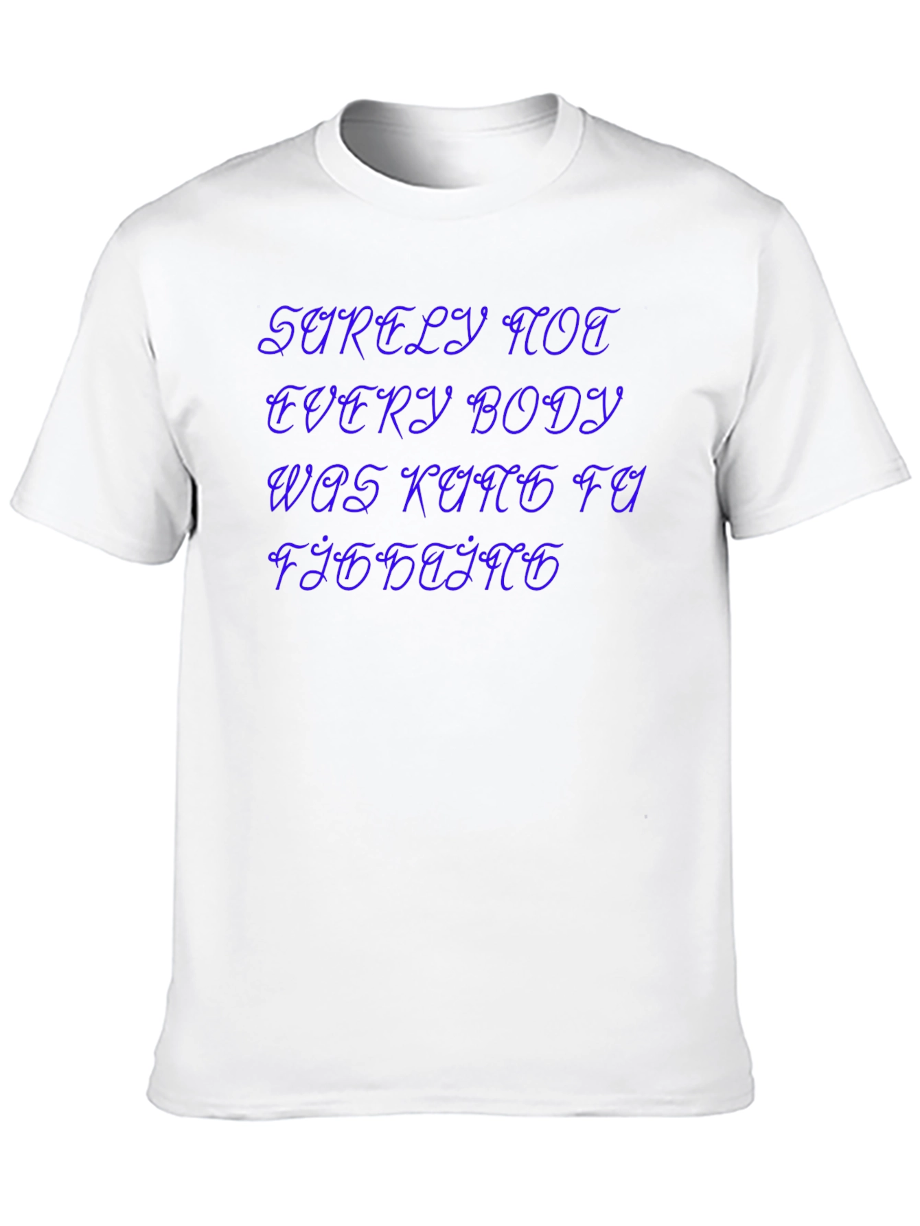 Black Kung Fu Fighting Graphic Tee view 10