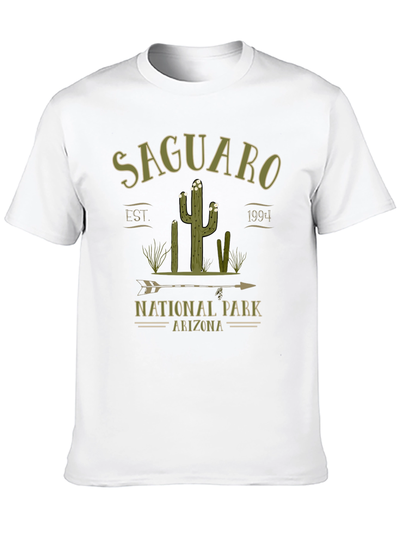 Black Saguaro National Park Arizona T-Shirt view 10