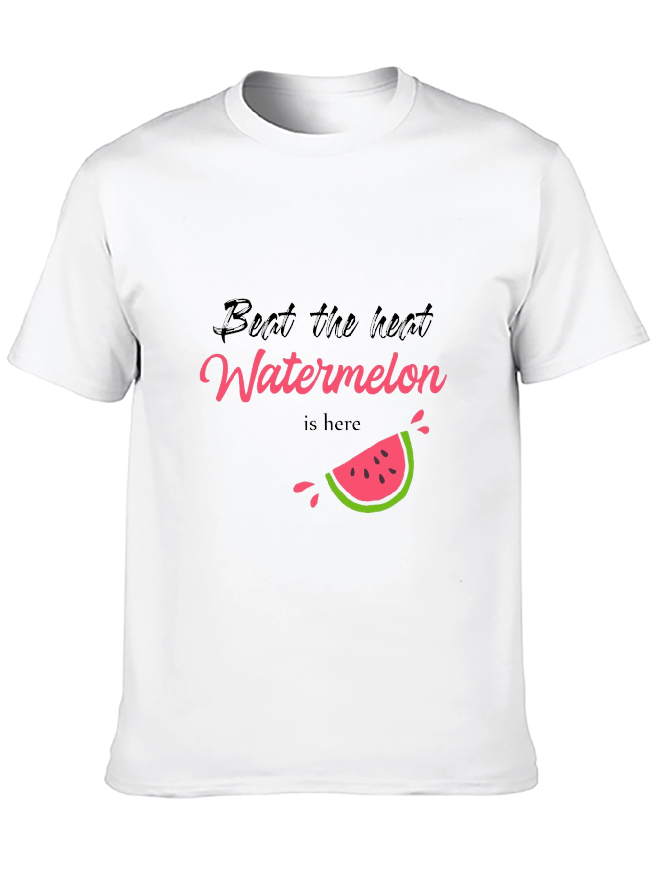 Black Beat the Heat Watermelon Tee - Summer Ready view 10