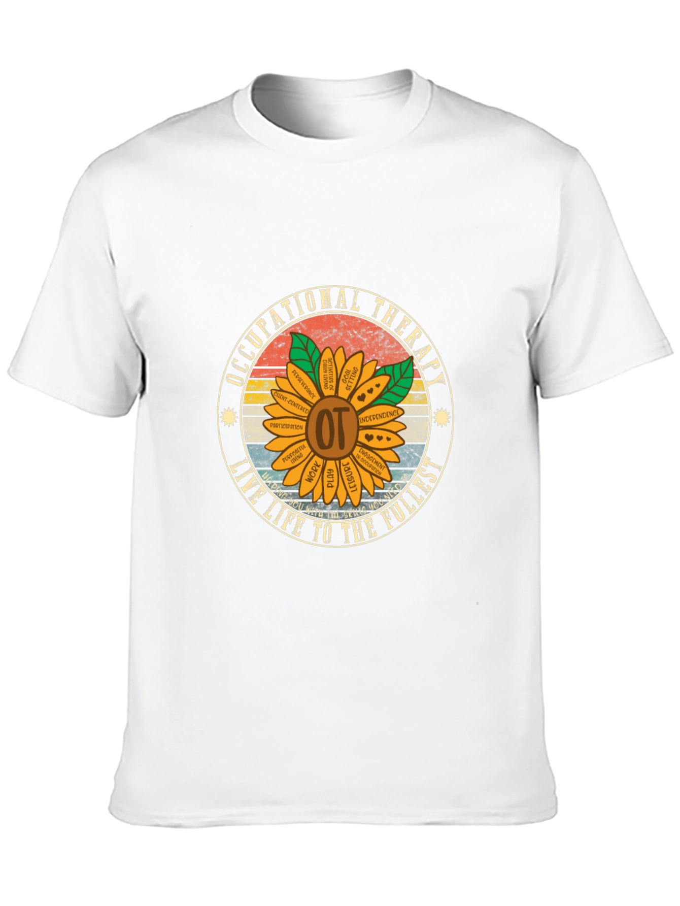 Occupational Therapy Sunflower T-Shirt - 10