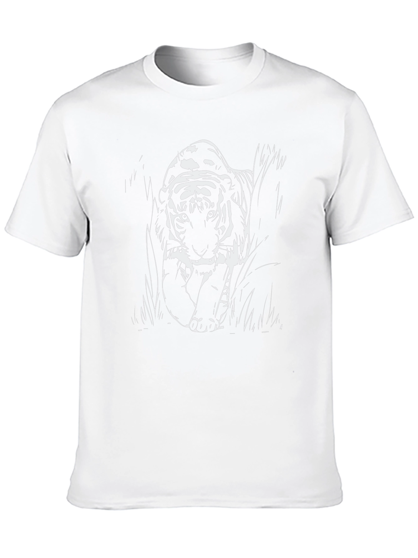 Black Black Tiger Graphic Tee - Urban Cool view 10