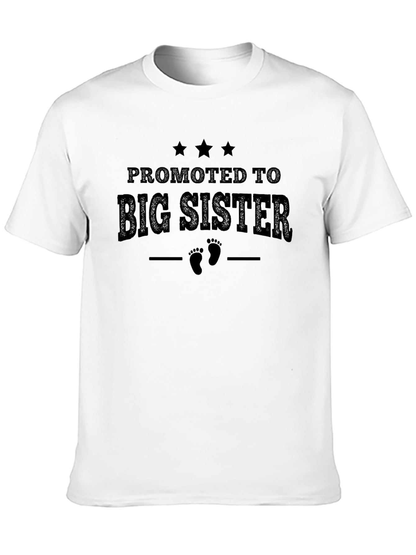 Promoted to Big Sister T-Shirt - Pregnancy Announcement - 10