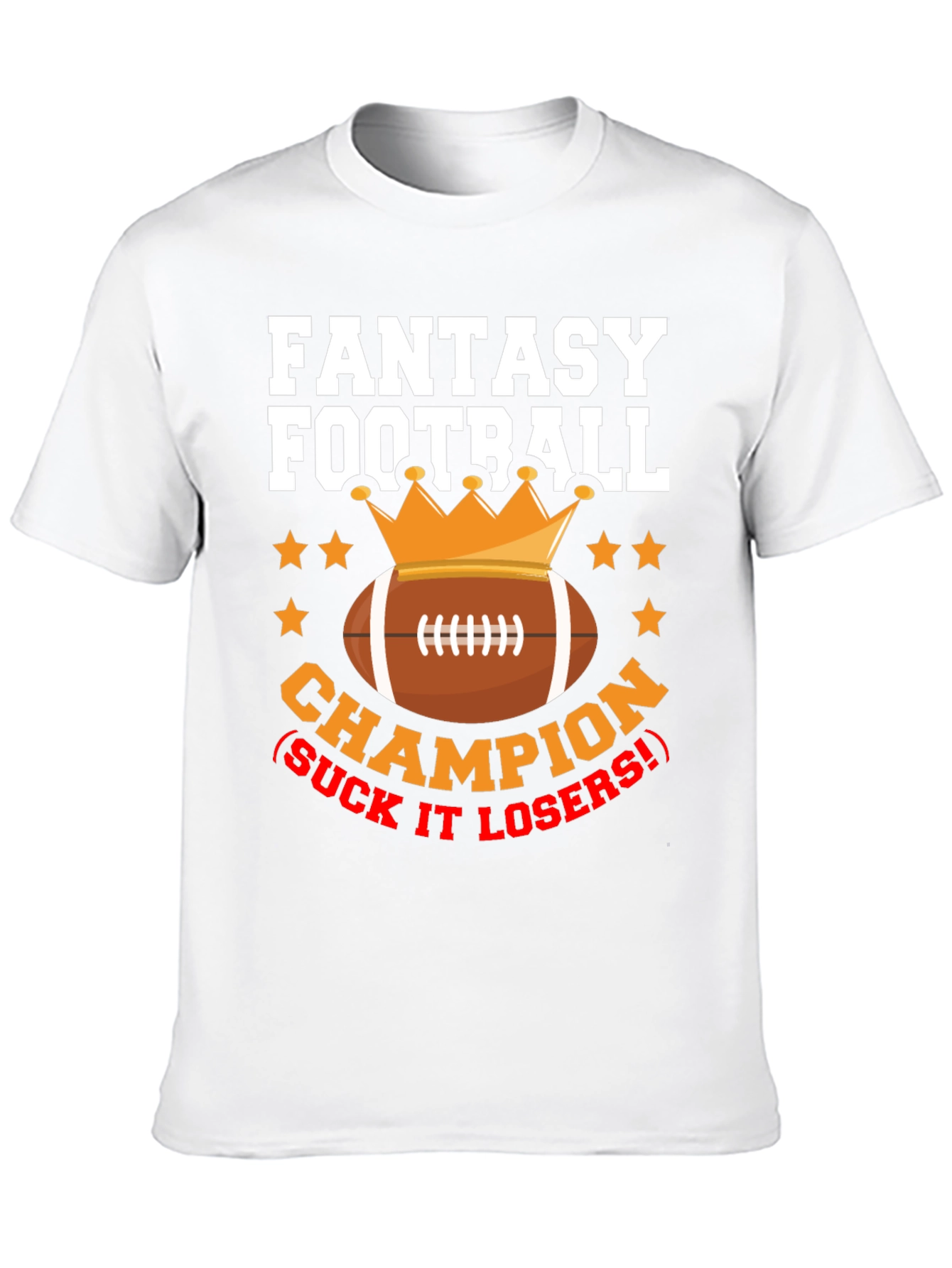 Black Fantasy Football Champion Graphic Tee view 10