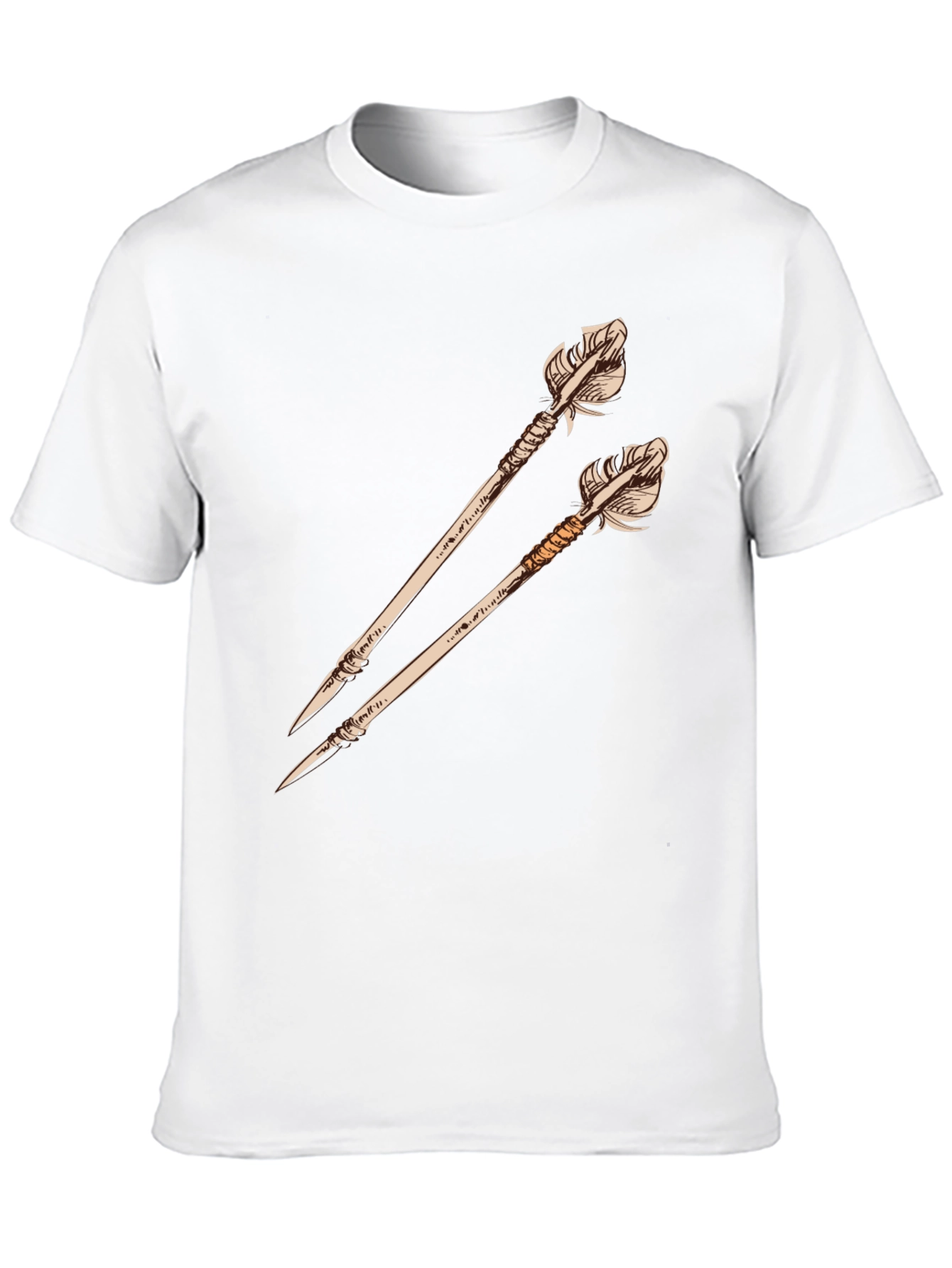 Black Arrow Graphic Tee - Unique Design, Black Shirt view 10