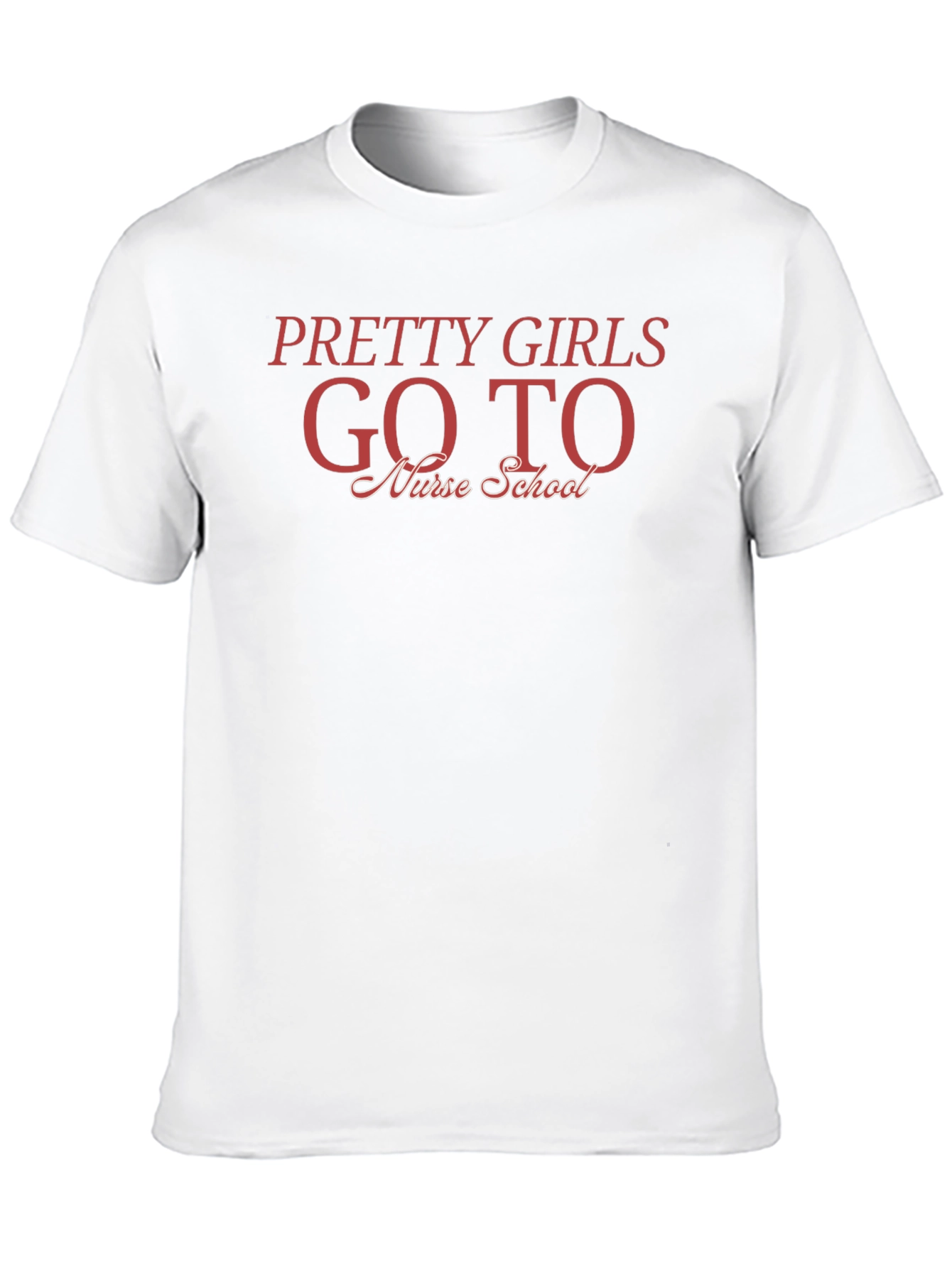 Black Pretty Girls Go to Nurse School T-Shirt view 10