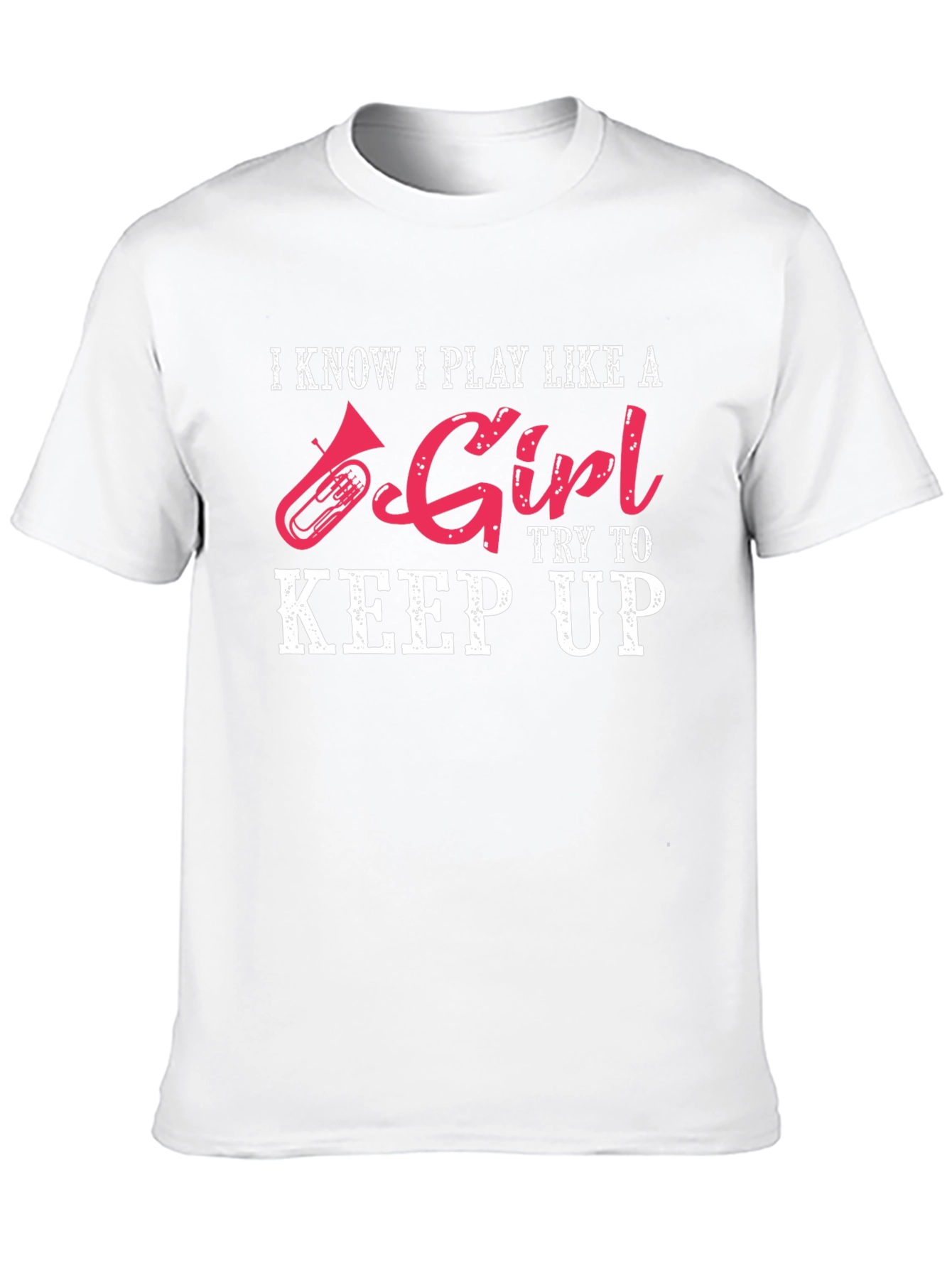 Black I Know I Play Like A Girl T-Shirt view 10