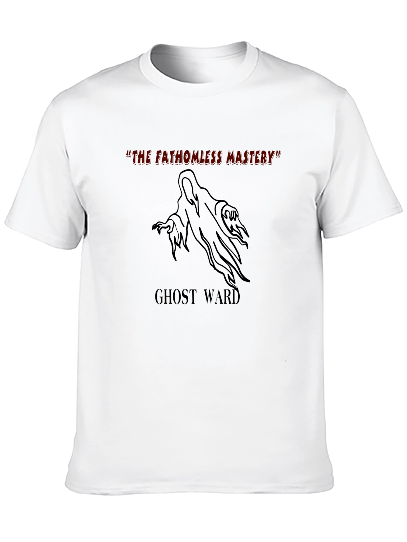 Black Ghost Ward Graphic T-Shirt view 10