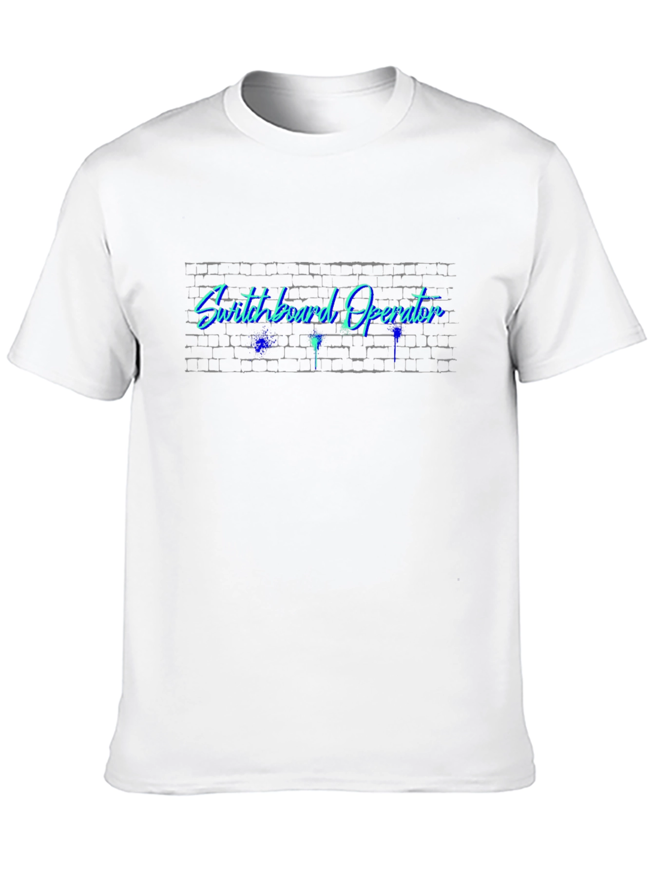 Black Switchboard Operator Graphic Tee - Black view 10