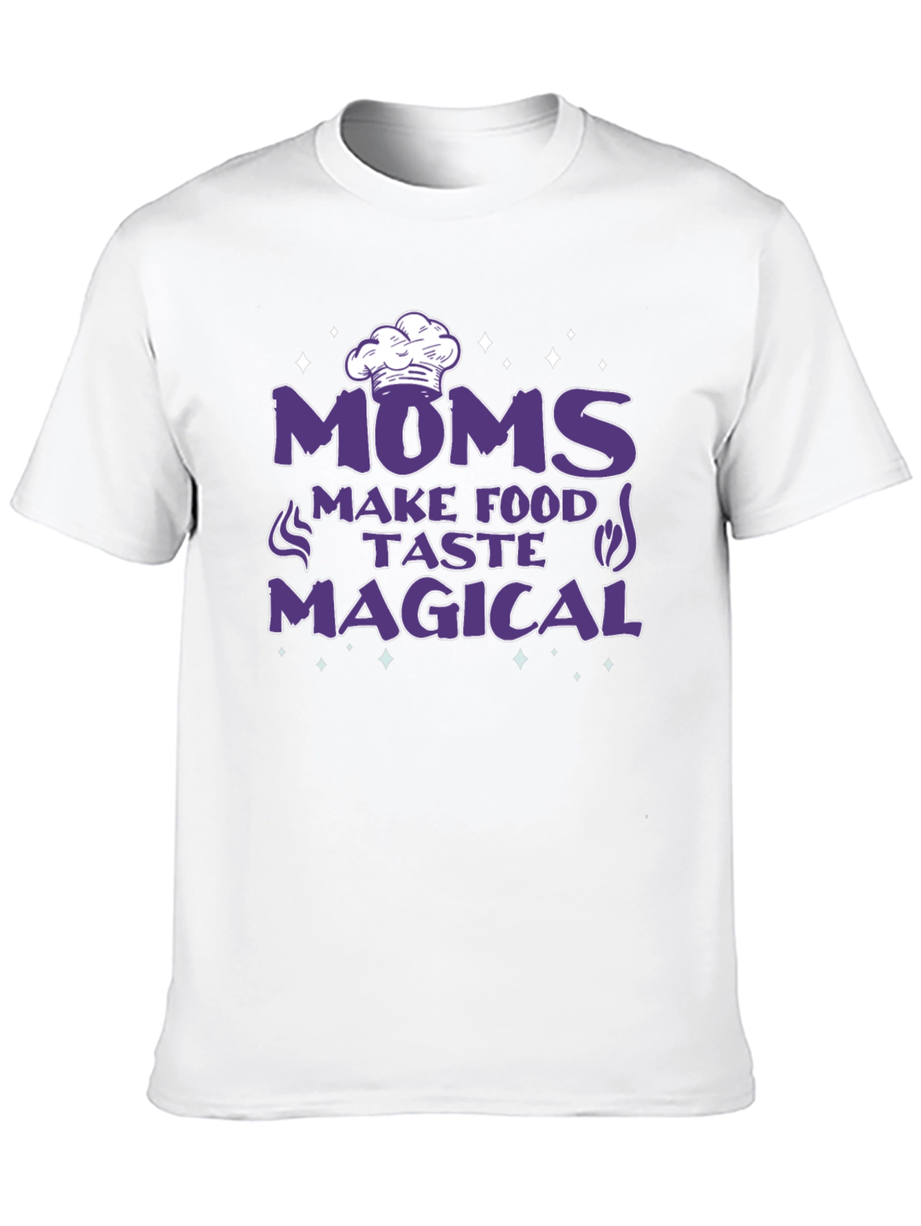 Black Moms Make Food Taste Magical Black T-Shirt view 10