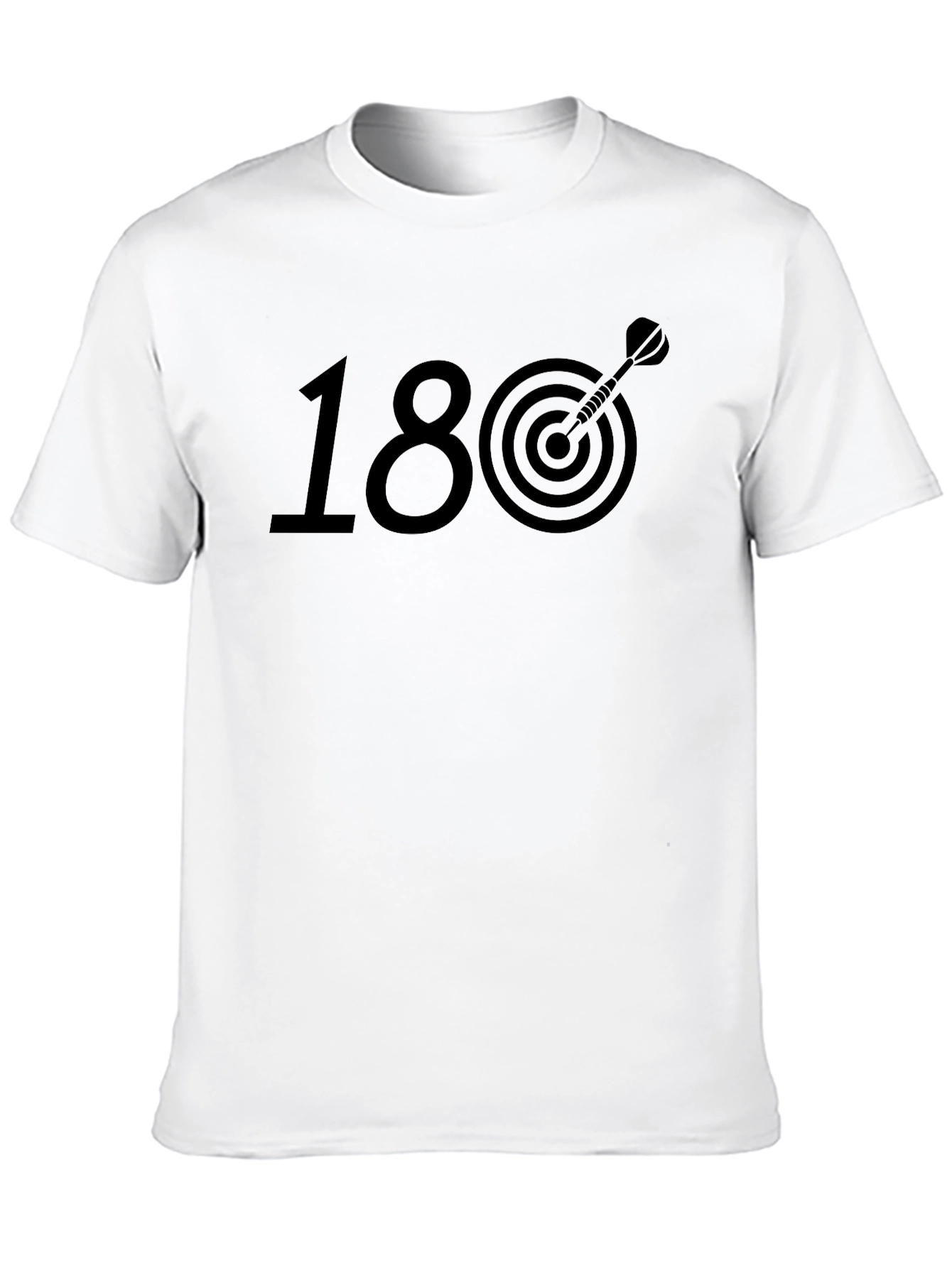 Black Darts 180 T-Shirt - Bullseye Tee view 10