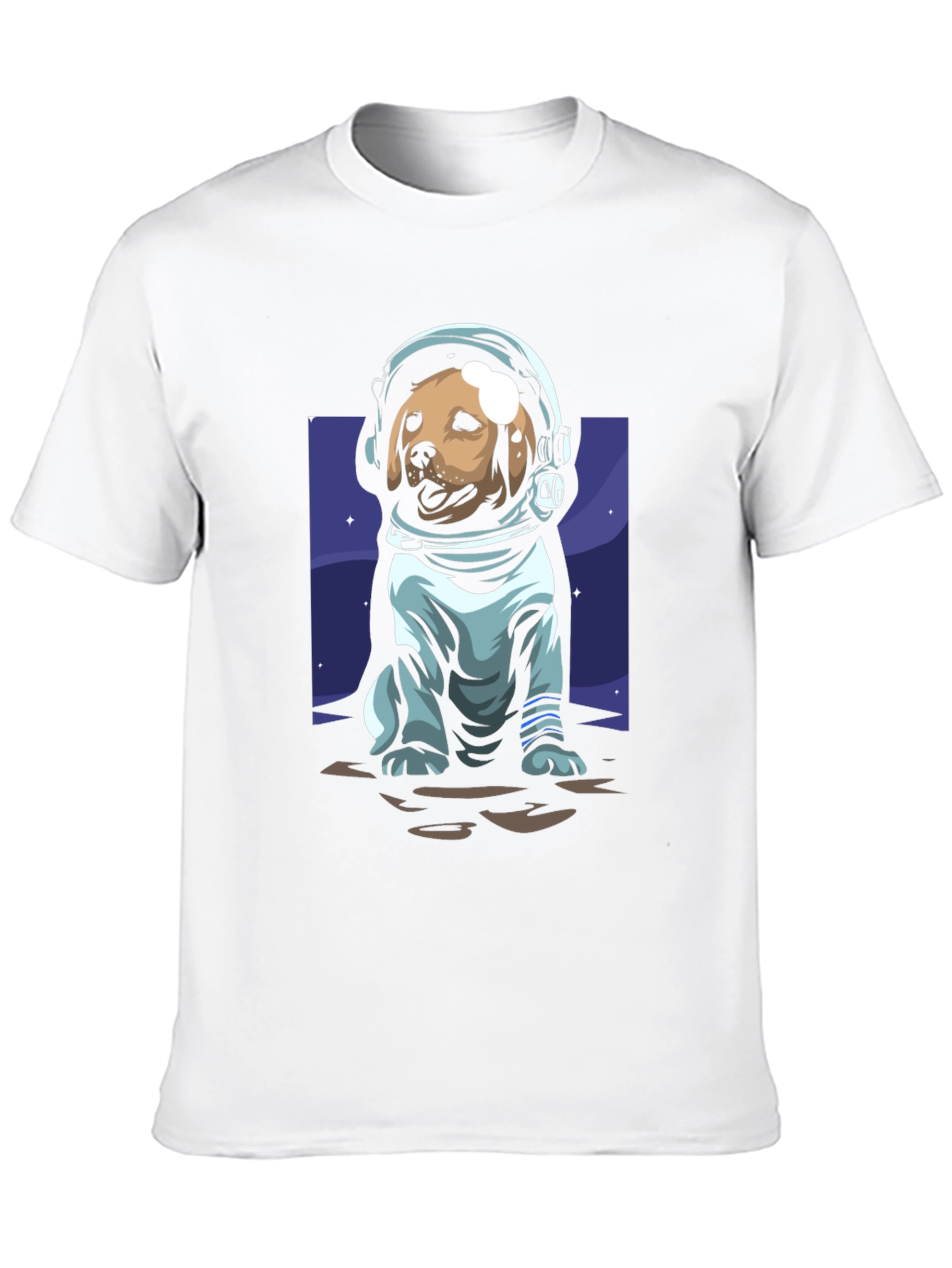 Black Dog Astronaut Graphic Tee - Black view 10