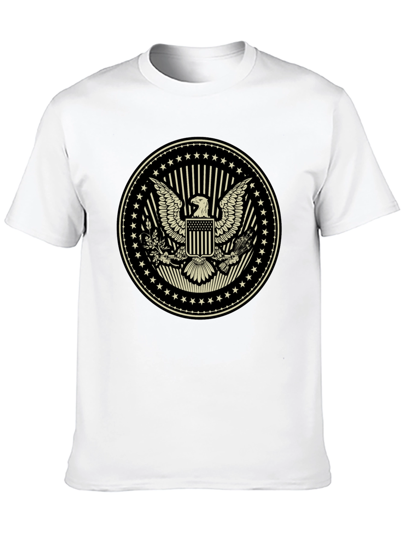 Black American Eagle Graphic Tee - Patriotic Style view 10