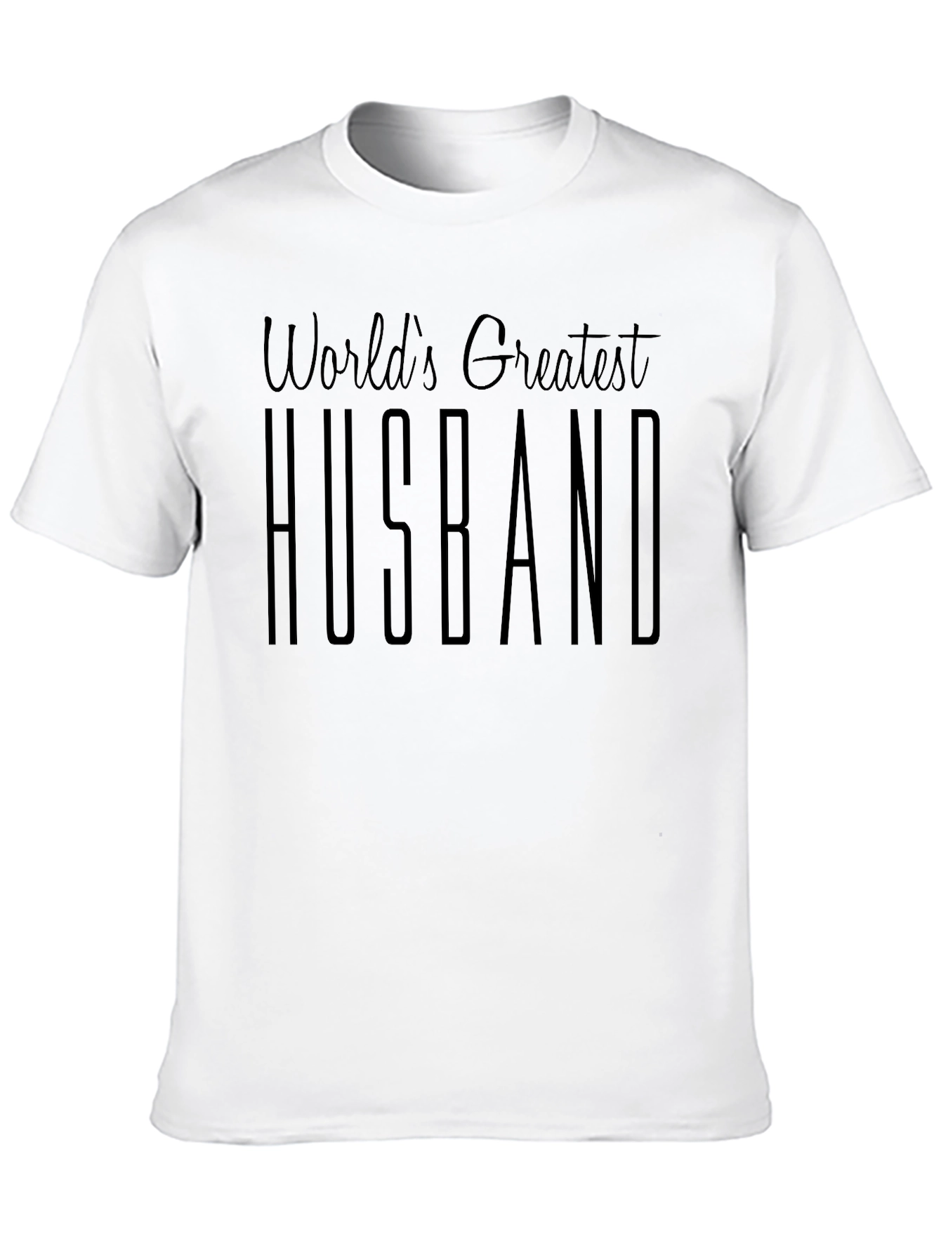 Black World's Greatest Husband Black T-Shirt view 10