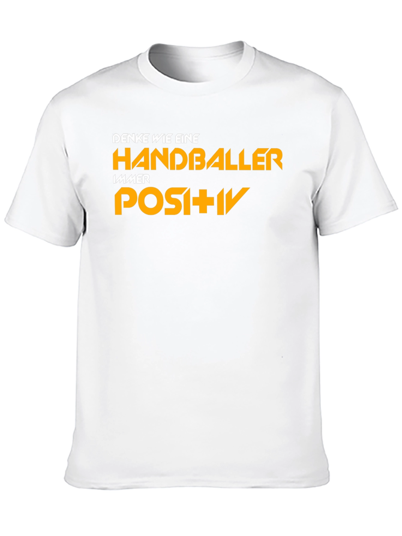 Black Handballer Positive Black T-Shirt view 10