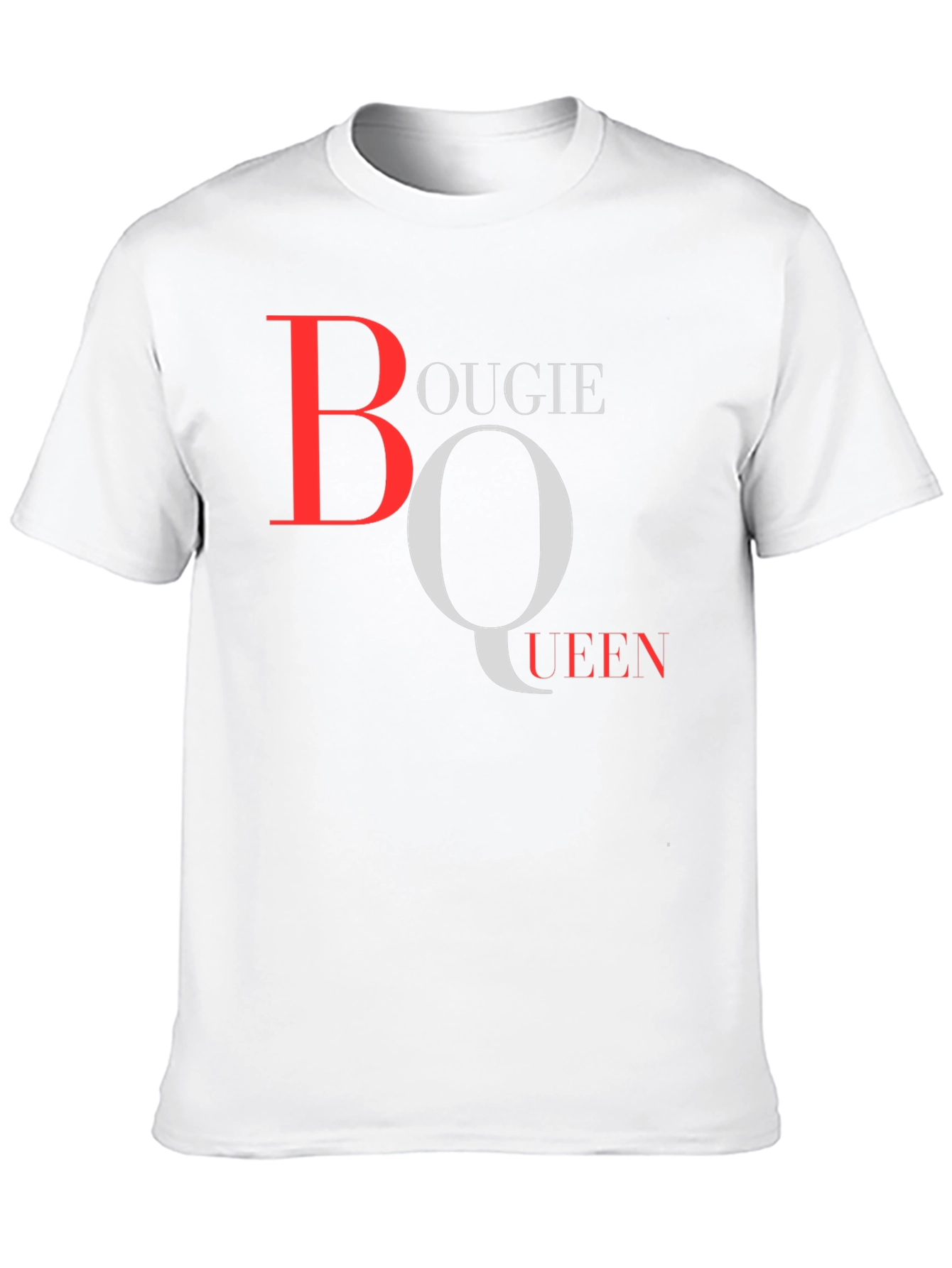 Black Bougie Queen Graphic T-Shirt - Stylish Crew Neck Tee view 10