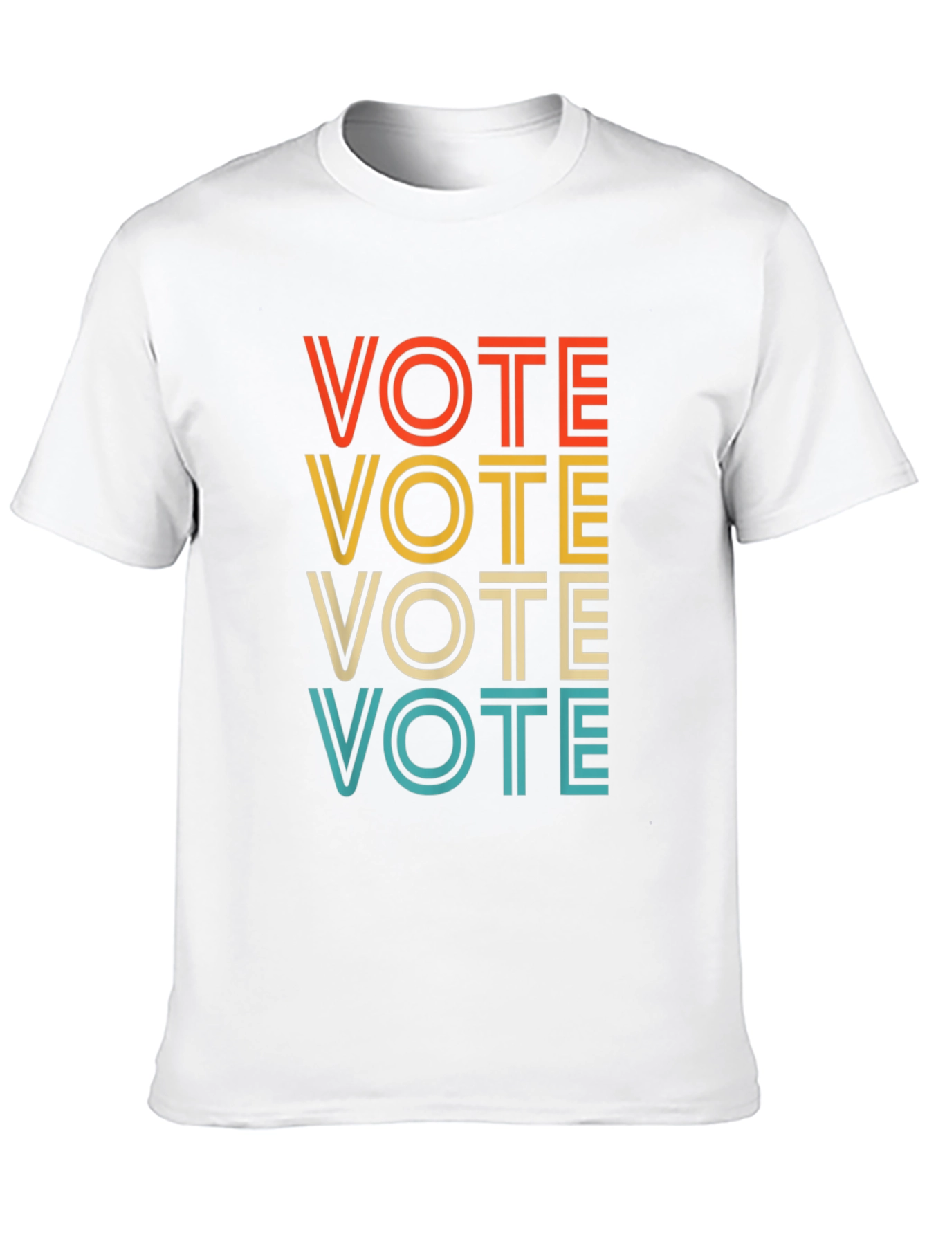 Black Retro Vote Graphic T-Shirt - Election Reminder Tee view 10