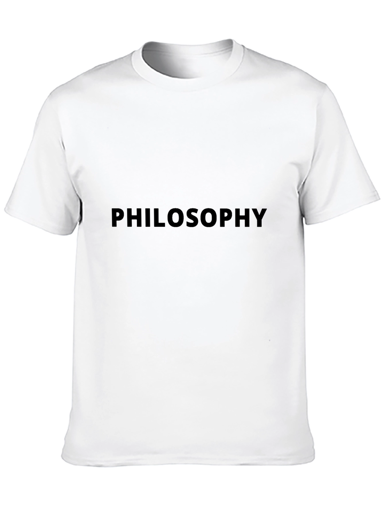 Black Philosophy Black T-Shirt - Classic Style view 10