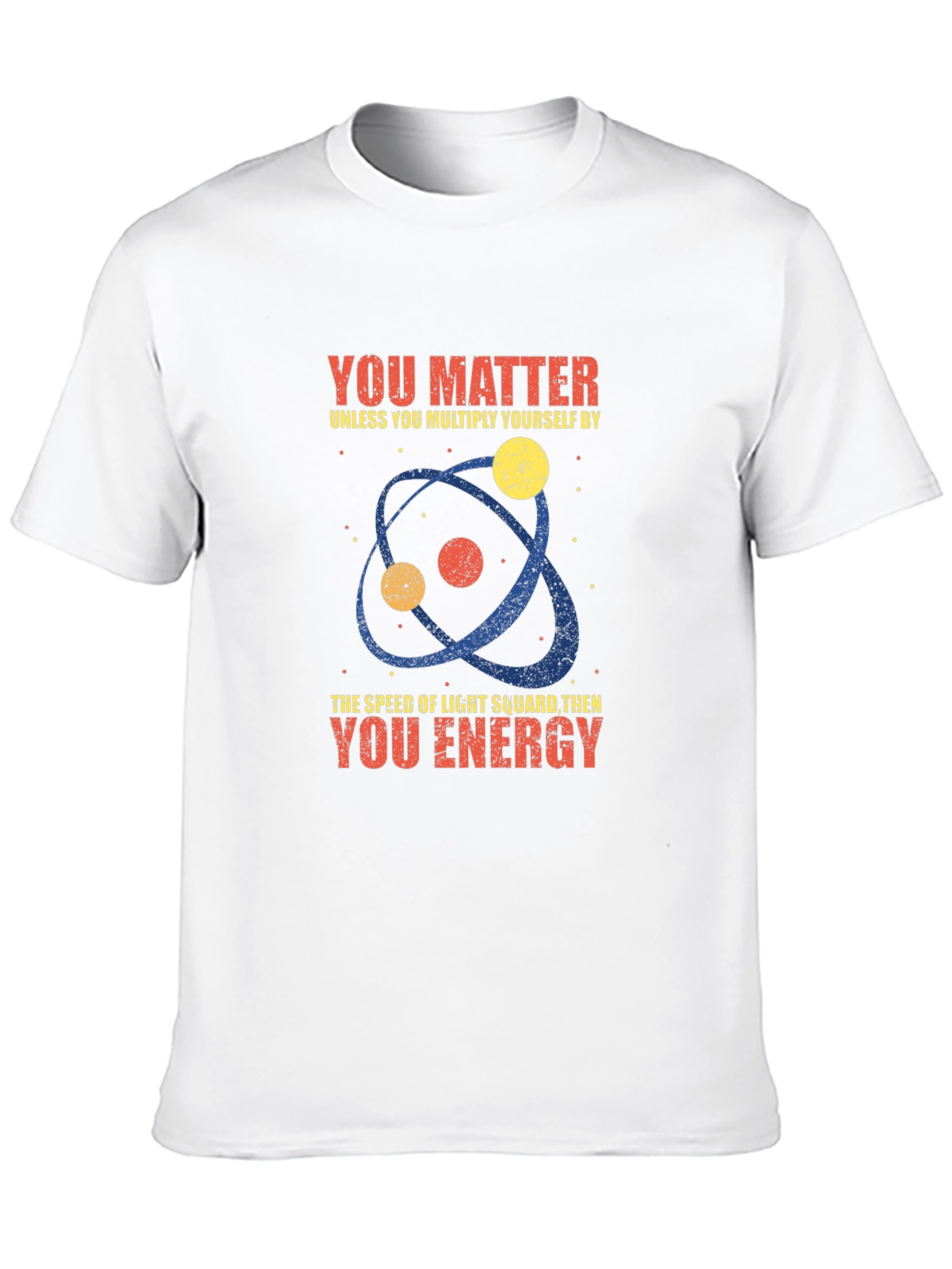 Black Science Humor T-Shirt - You Matter, Unless... view 10