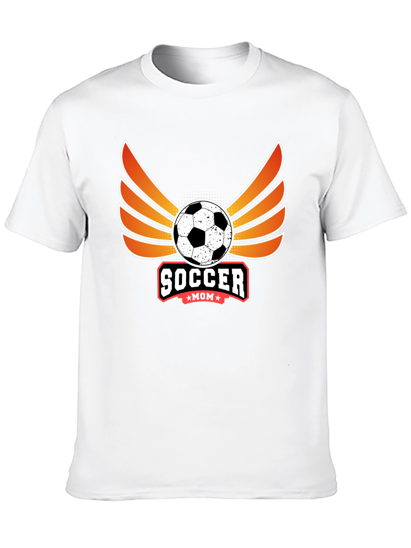 Black Soccer Mom Graphic T-Shirt view 10